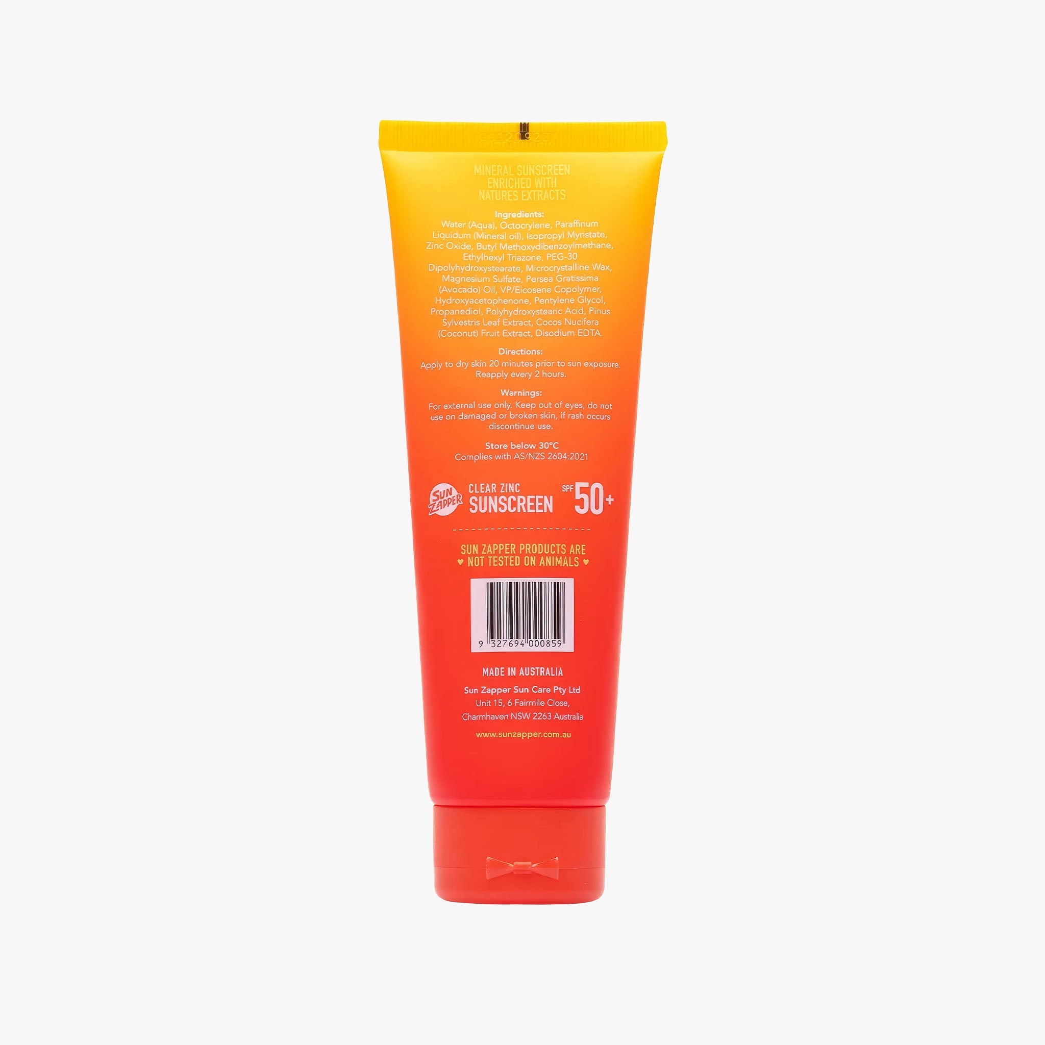 Clear Zinc Sunscreen Lotion SPF50+ | 100ml