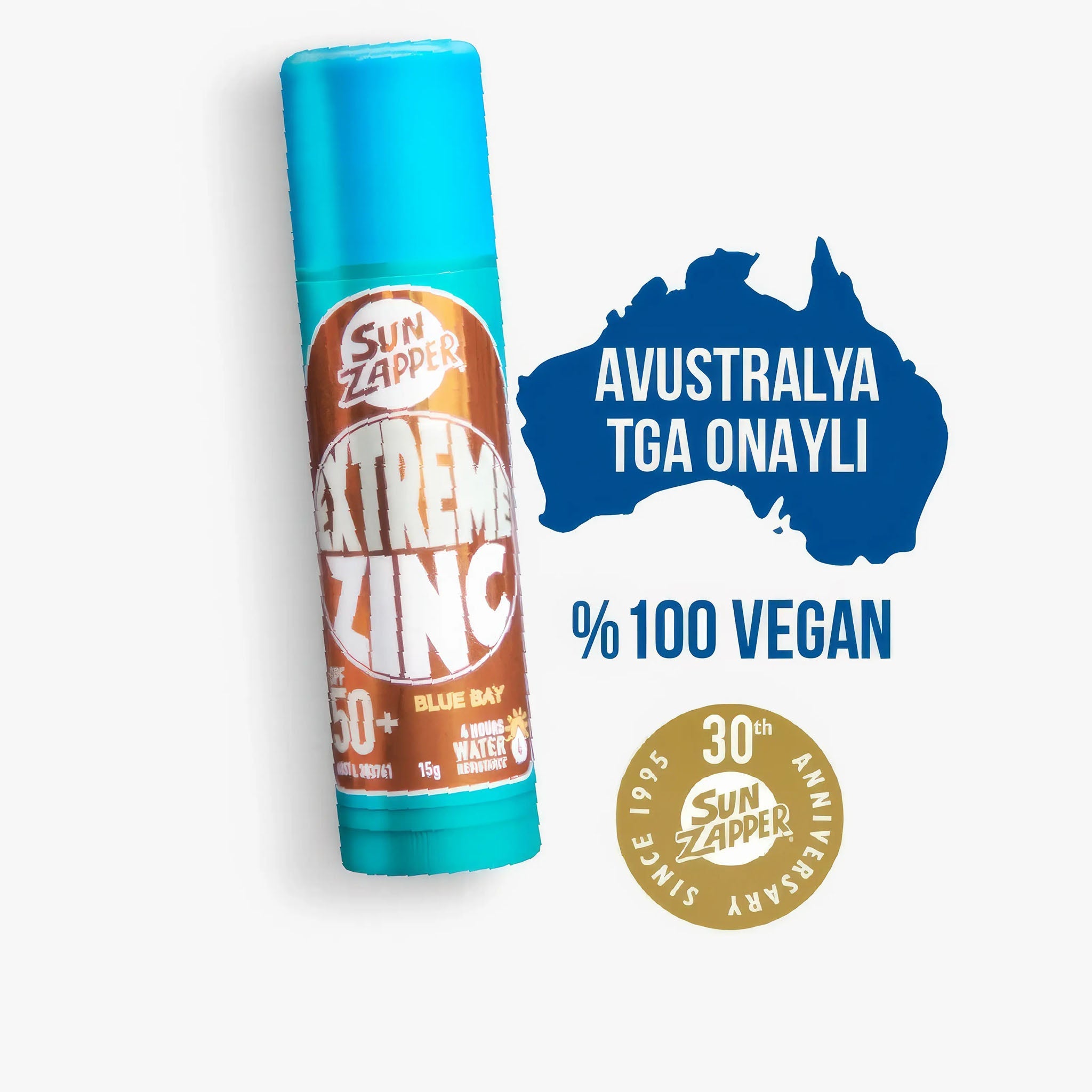 Extreme Zinc Stick SPF 50+ | 15g | Blue Bay