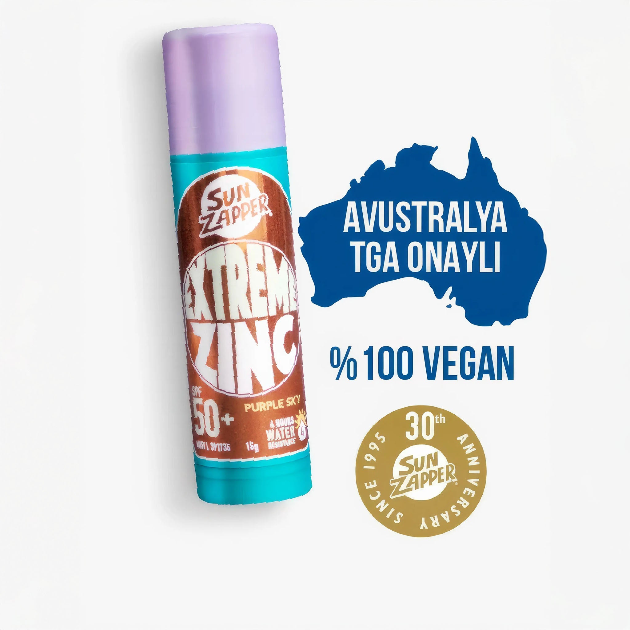 Extreme Zinc Stick SPF 50+ | 15g | Purple Sky