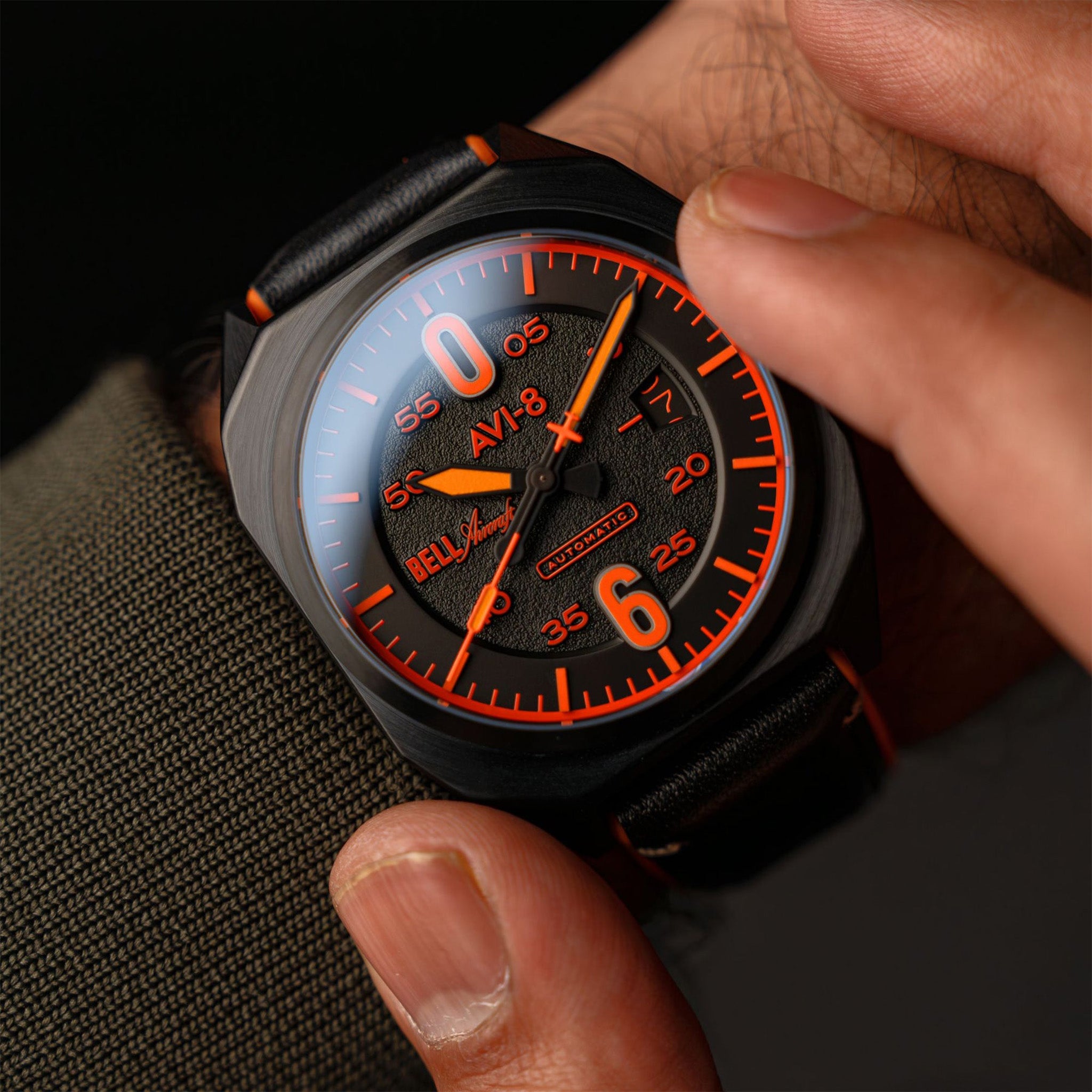 Bell X-1 Machbuster Automatic | 41 mm | Jet Black