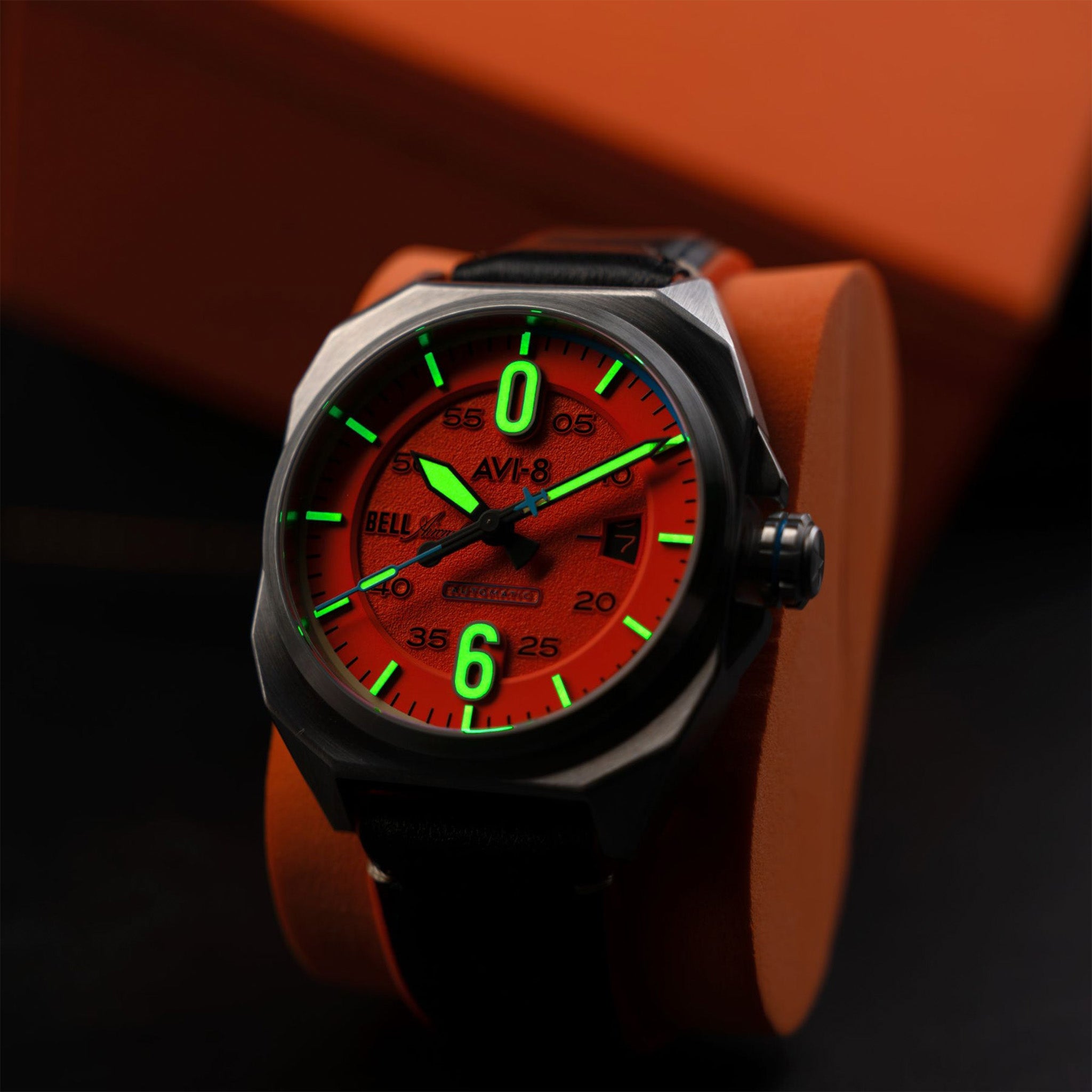 Bell X-1 Machbuster Automatic | 41 mm | Retro Orange