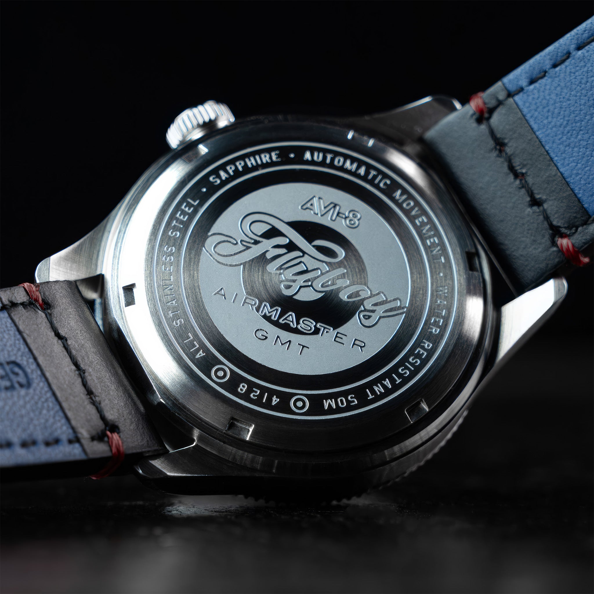 Flyboy Airmaster GMT Automatic | 40mm | Engine Black