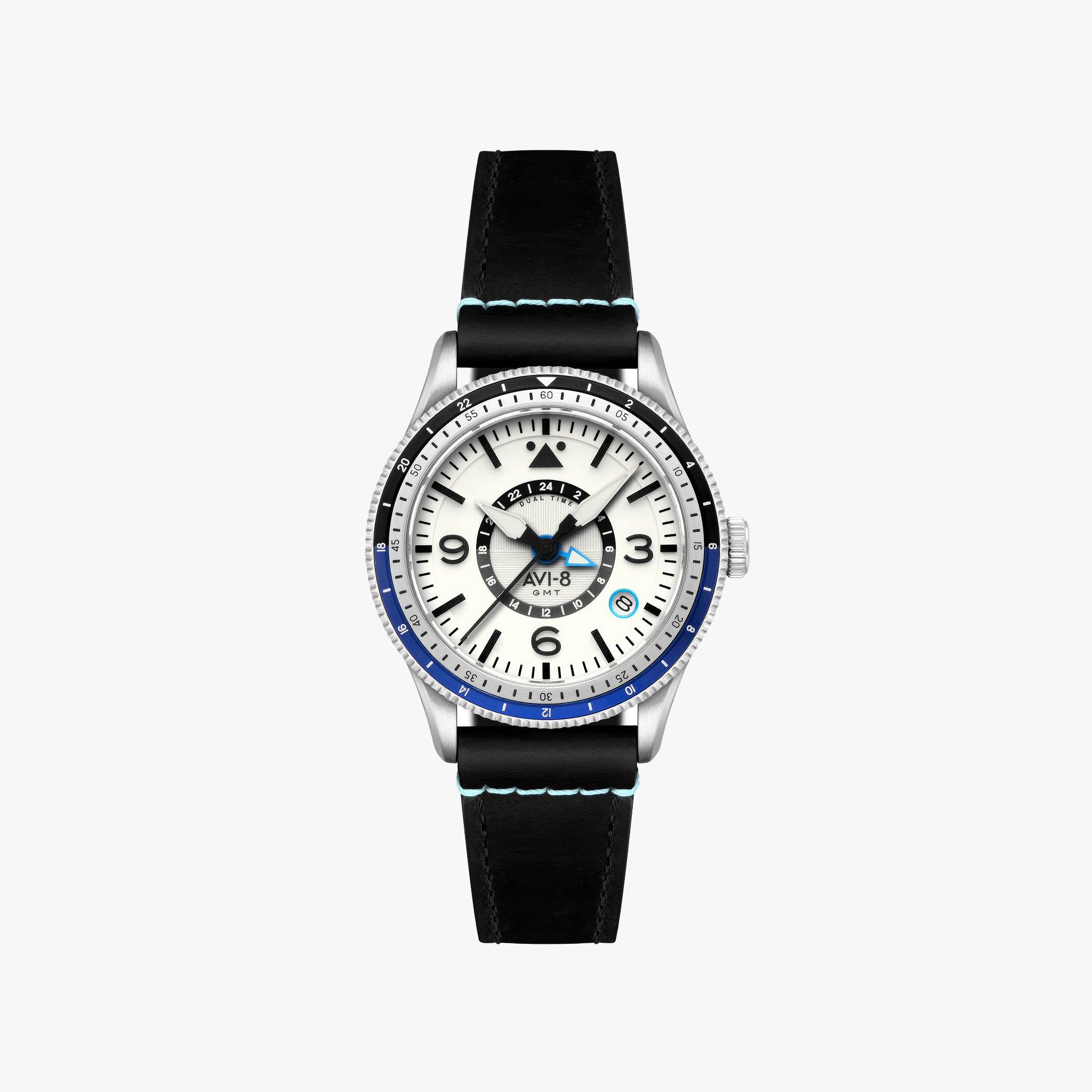 Flyboy Airmaster GMT Automatic | 40mm | Wing Silver