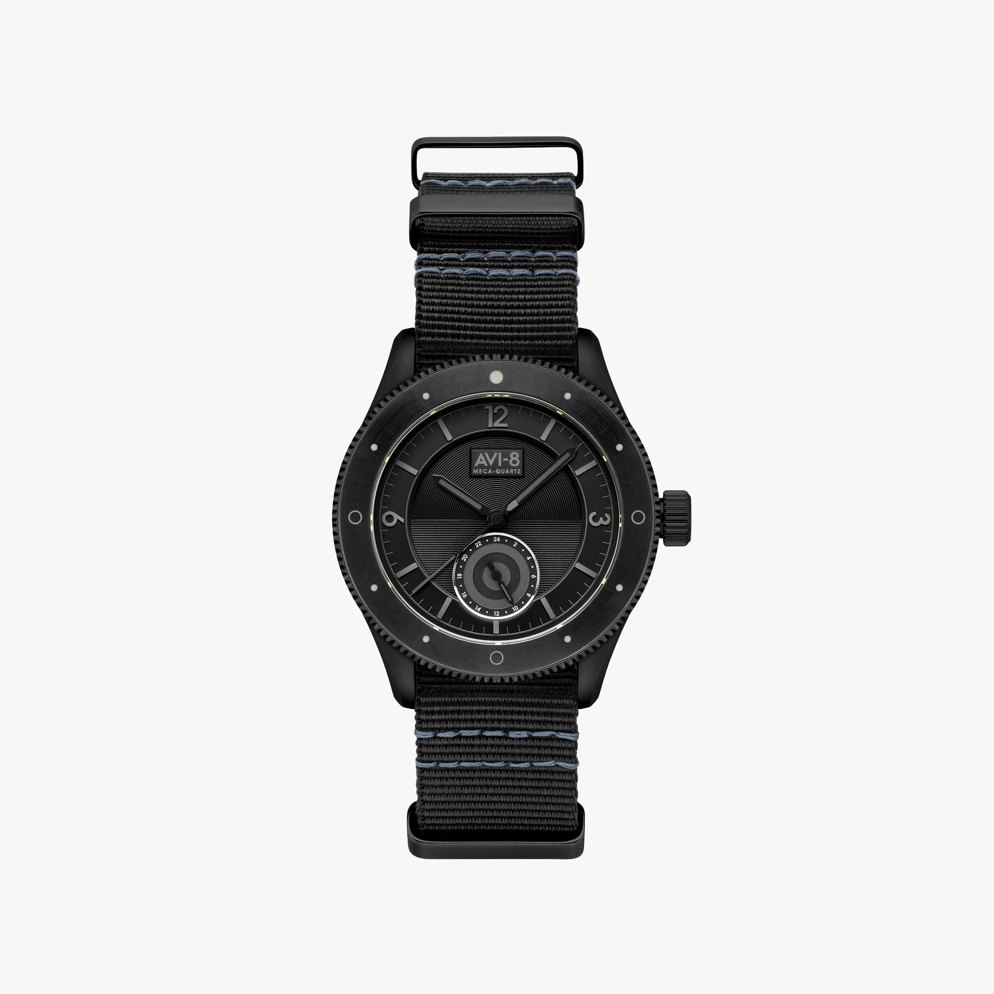 Flyboy Airmaster Sector Meca-Quartz | 40mm | Jet Black