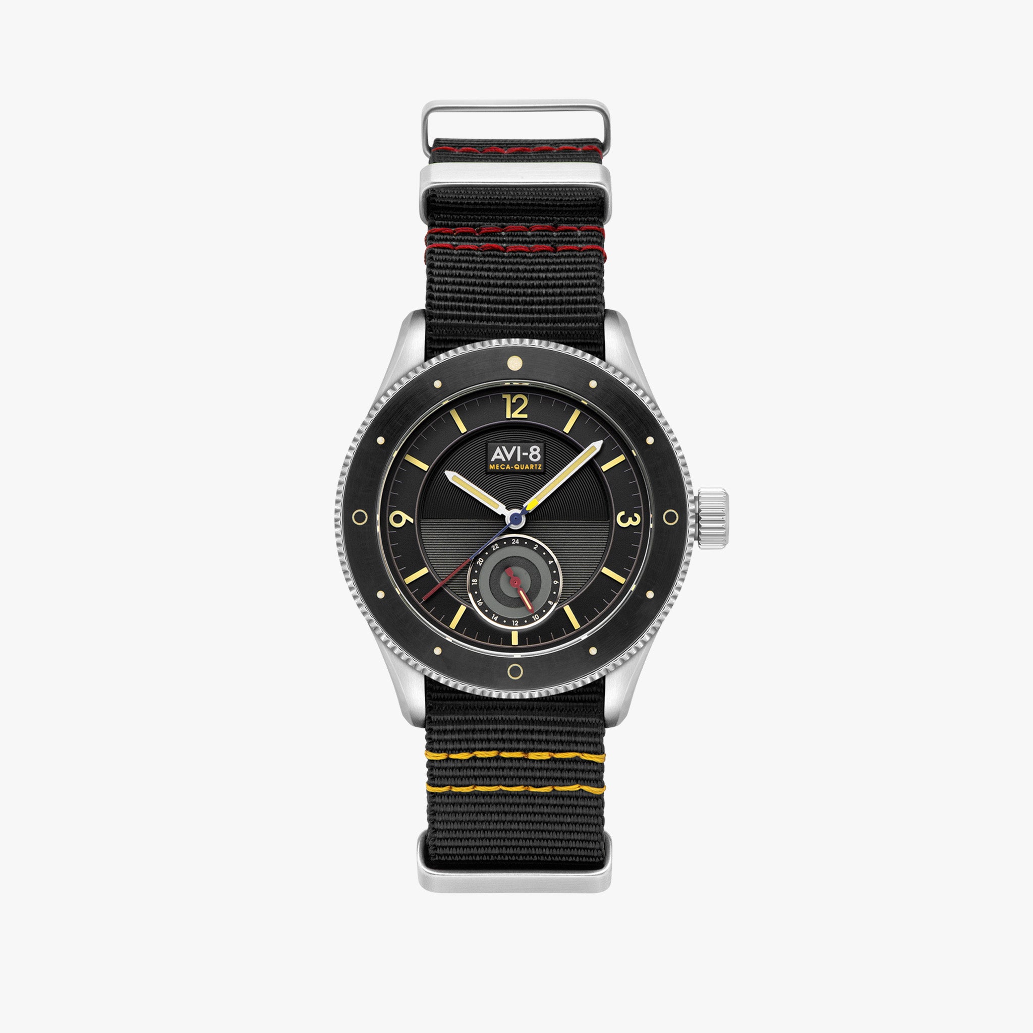 Flyboy Airmaster Sector Meca-Quartz | 40 mm | Raven Black
