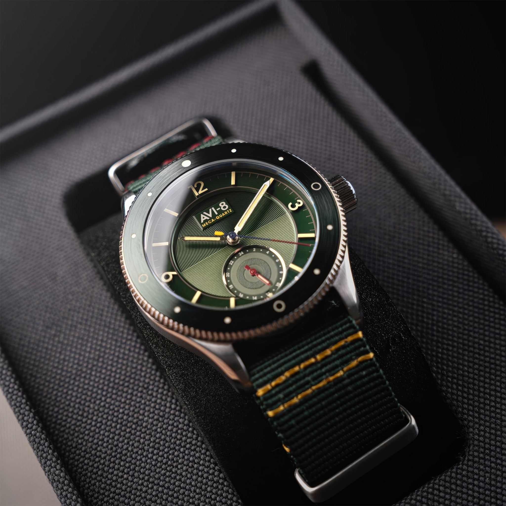 Flyboy Airmaster Sector Meca-Quartz | 40mm | Vert Green