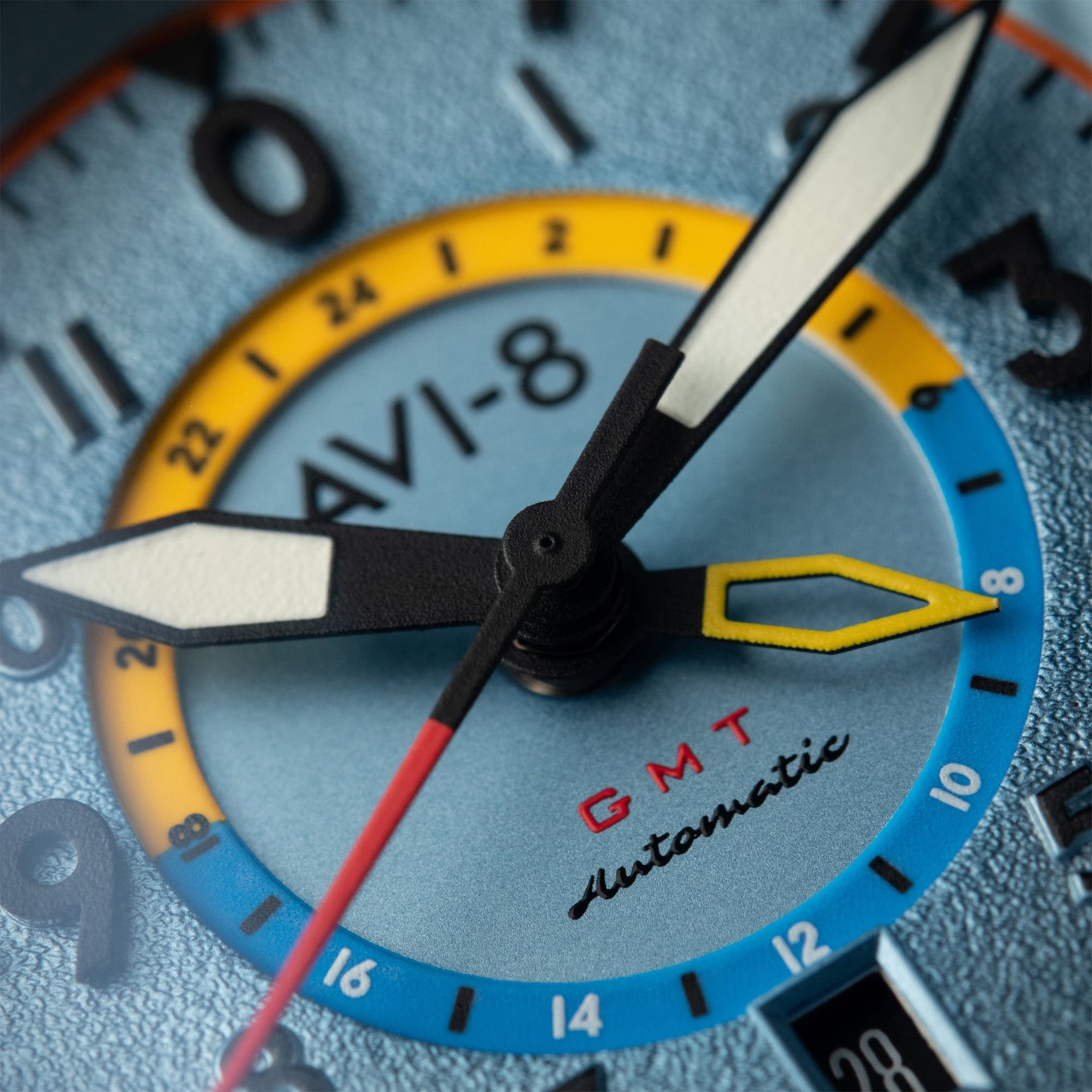Flyboy Wingman Worldtimer GMT Automatic | 41 mm | Power Blue
