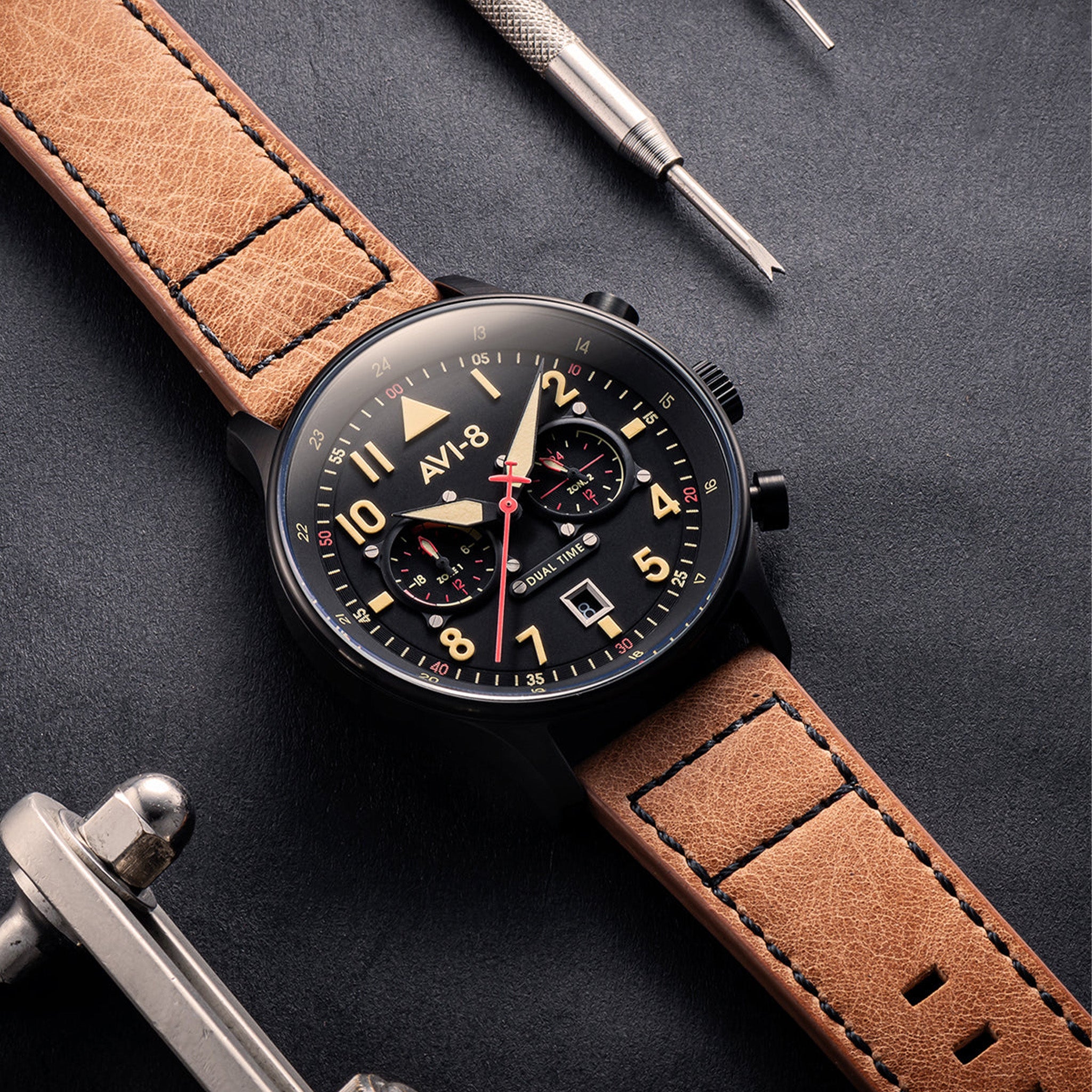 Hawker Hurricane Carey Dual Time | 43.5 mm | Debden