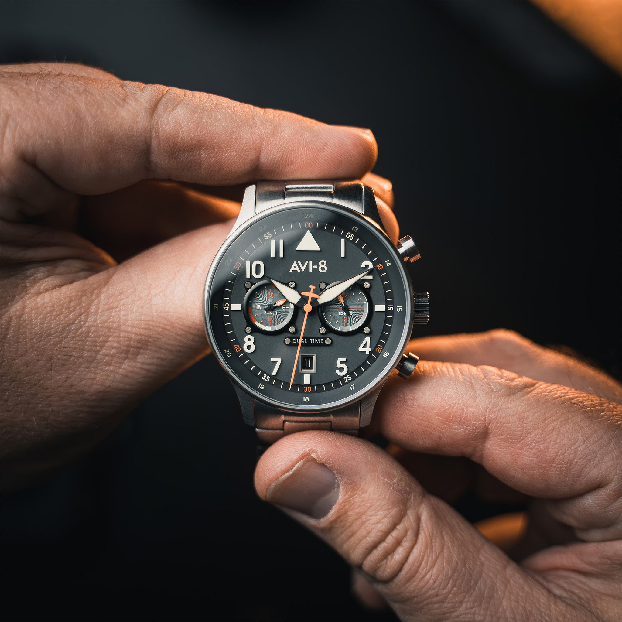 Hawker Hurricane Carey Dual Time | 43.5mm | Gutersloh