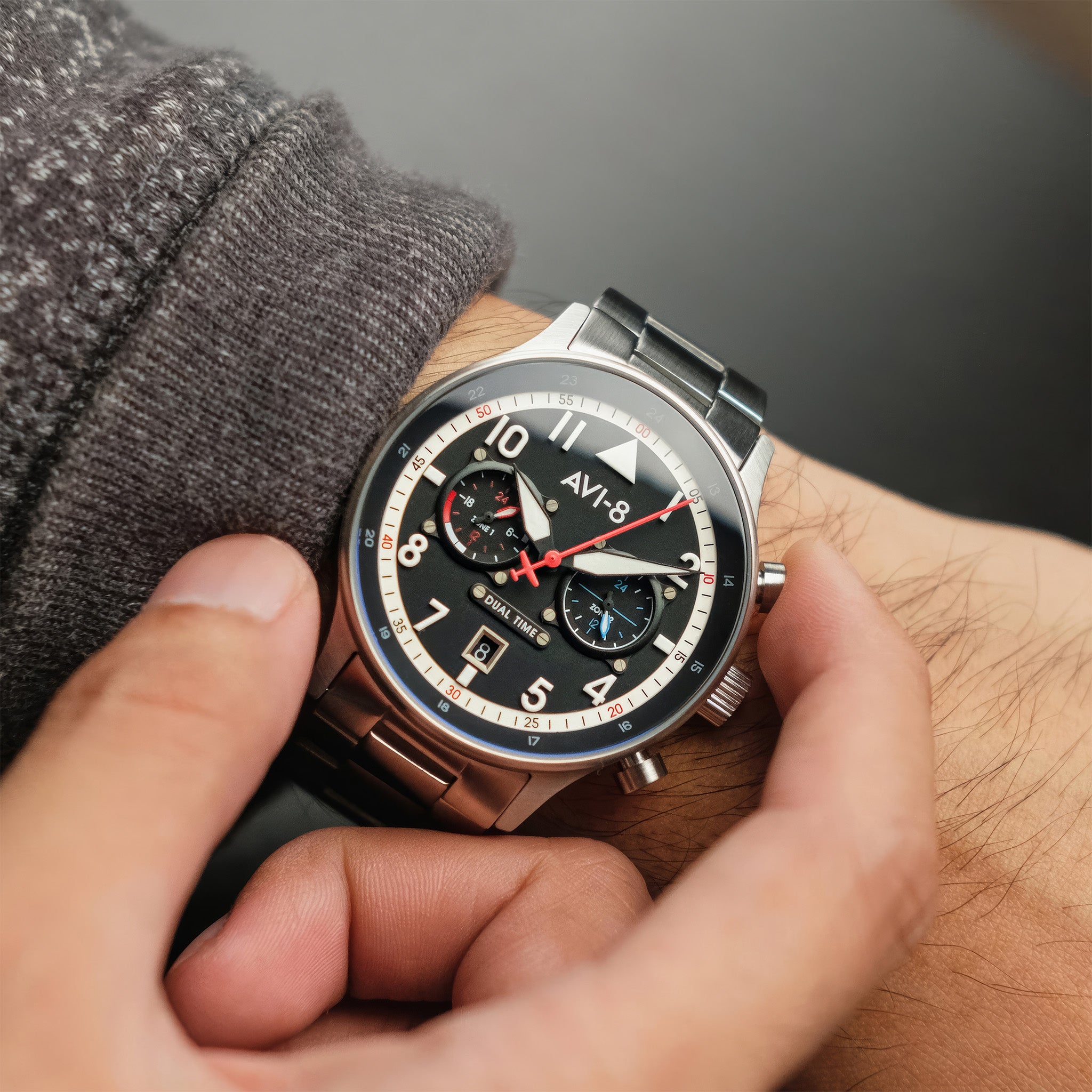 Hawker Hurricane Carey Dual Time | 43.5mm | Rangoon