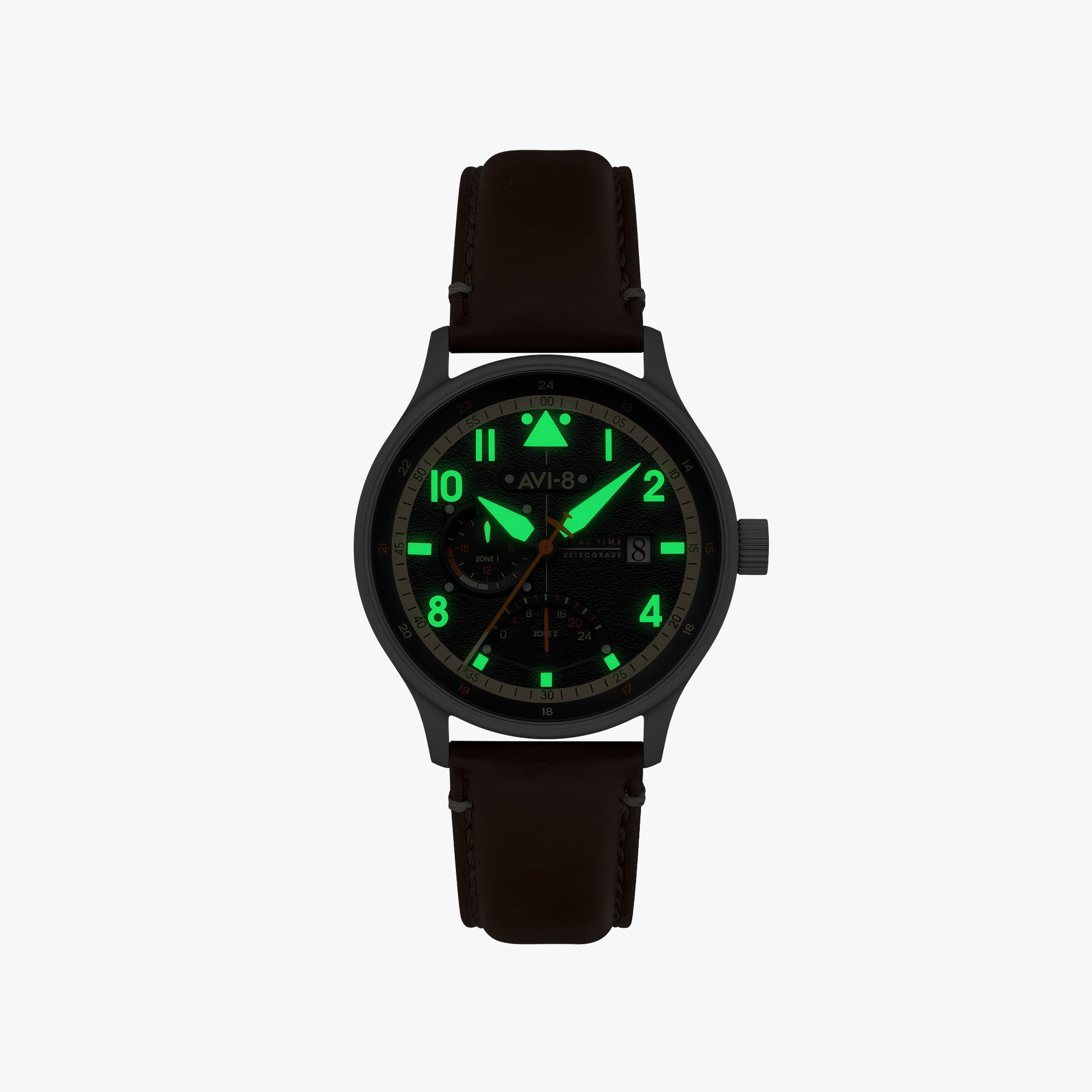 Hawker Hurricane McKellar Dual Time | 44mm | Metropolis Black