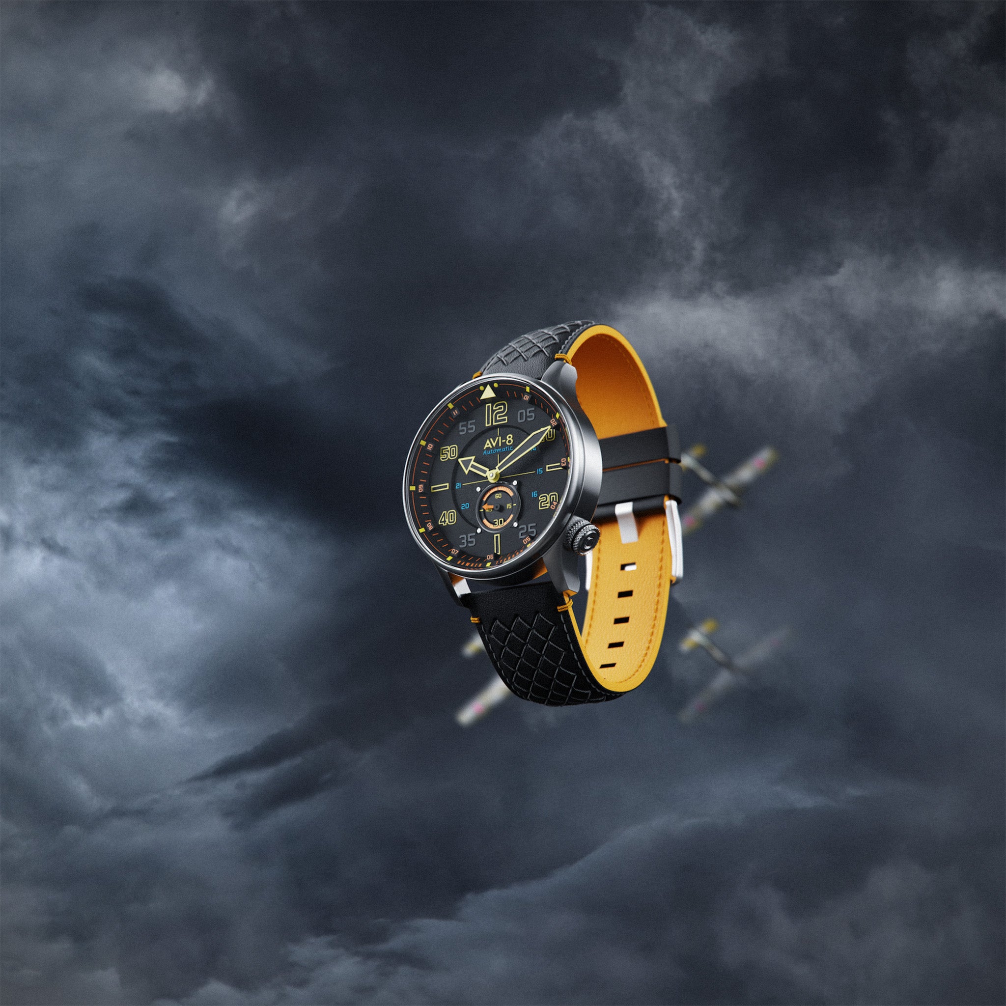 Hawker Typhoon Baldwin Automatic | 42 mm | Cool Black