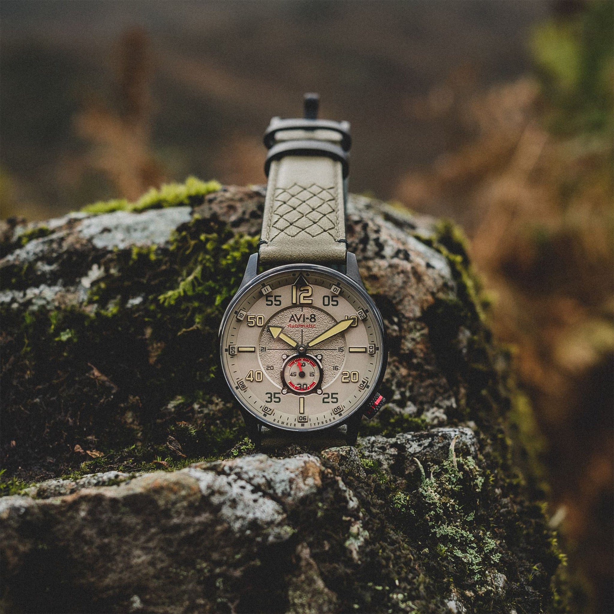 Hawker Typhoon Baldwin Automatic | 42 mm | Dark Khaki