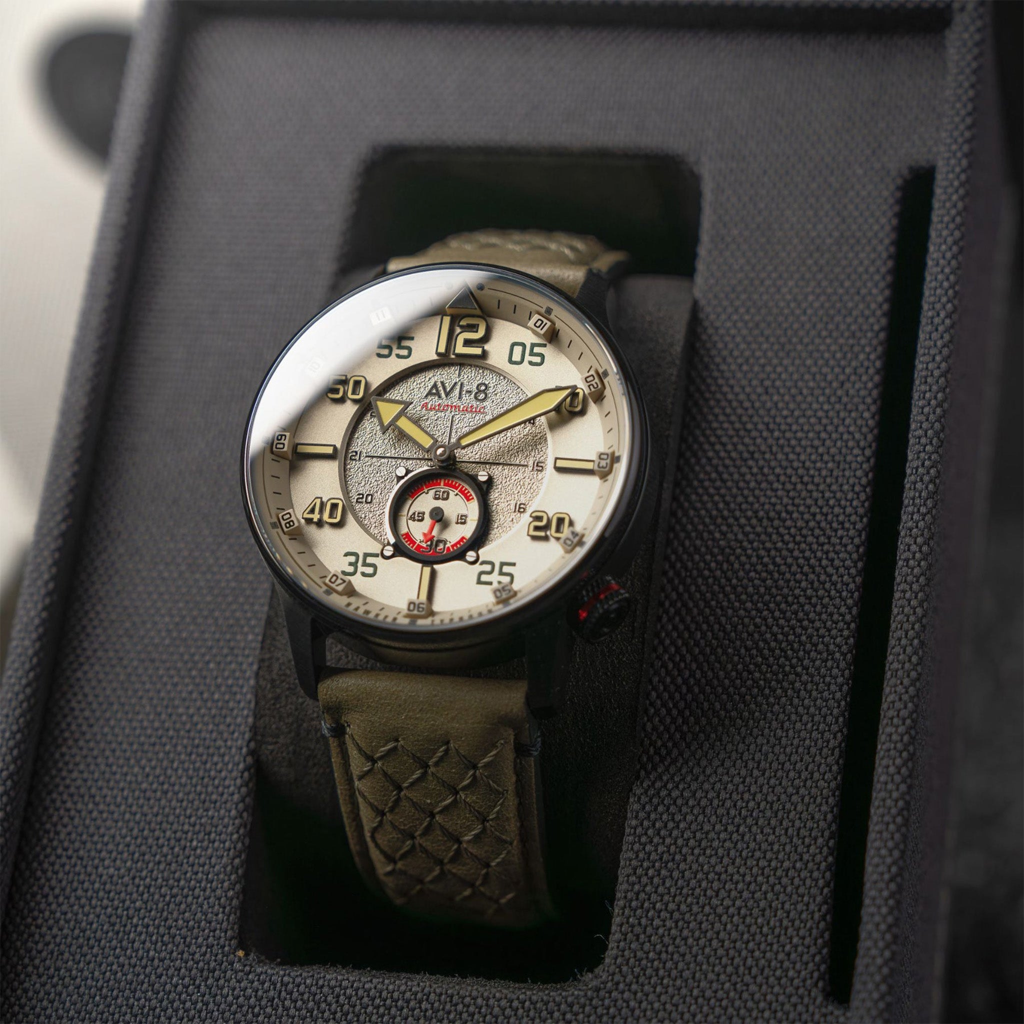 Hawker Typhoon Baldwin Automatic | 42 mm | Dark Khaki