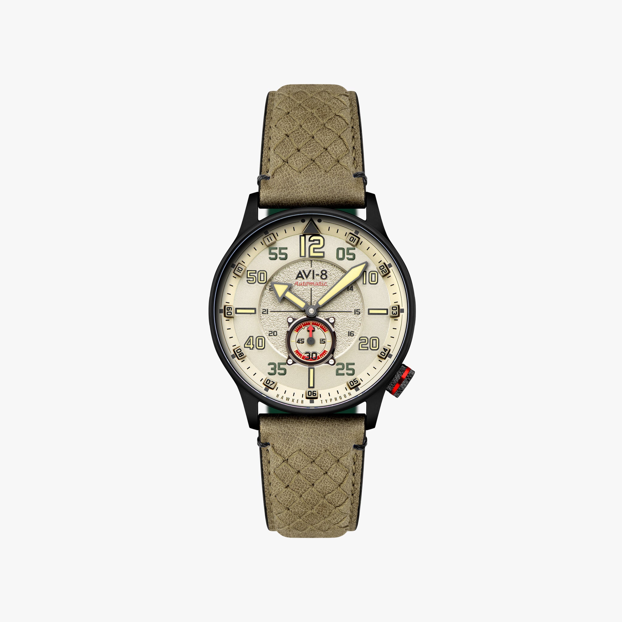 Hawker Typhoon Baldwin Automatic | 42 mm | Dark Khaki