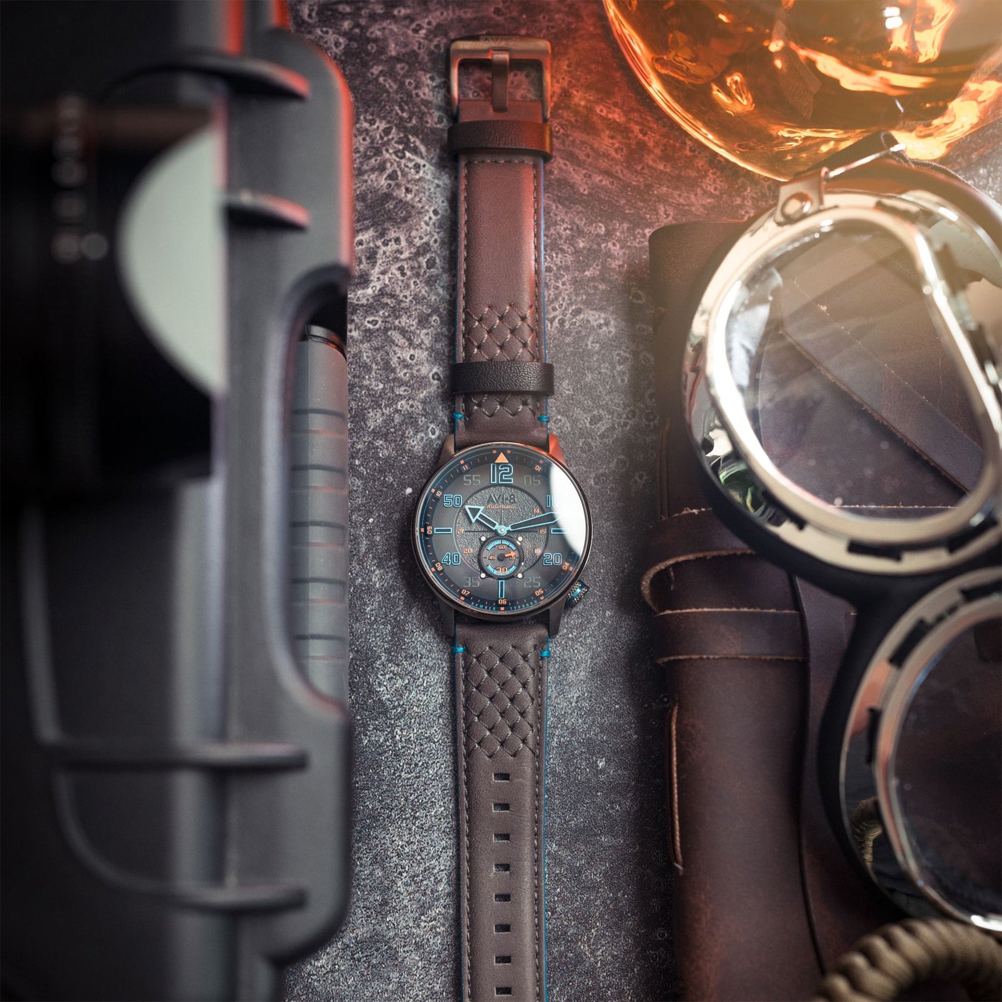 Hawker Typhoon Baldwin Automatic | 42 mm | Iron Blue