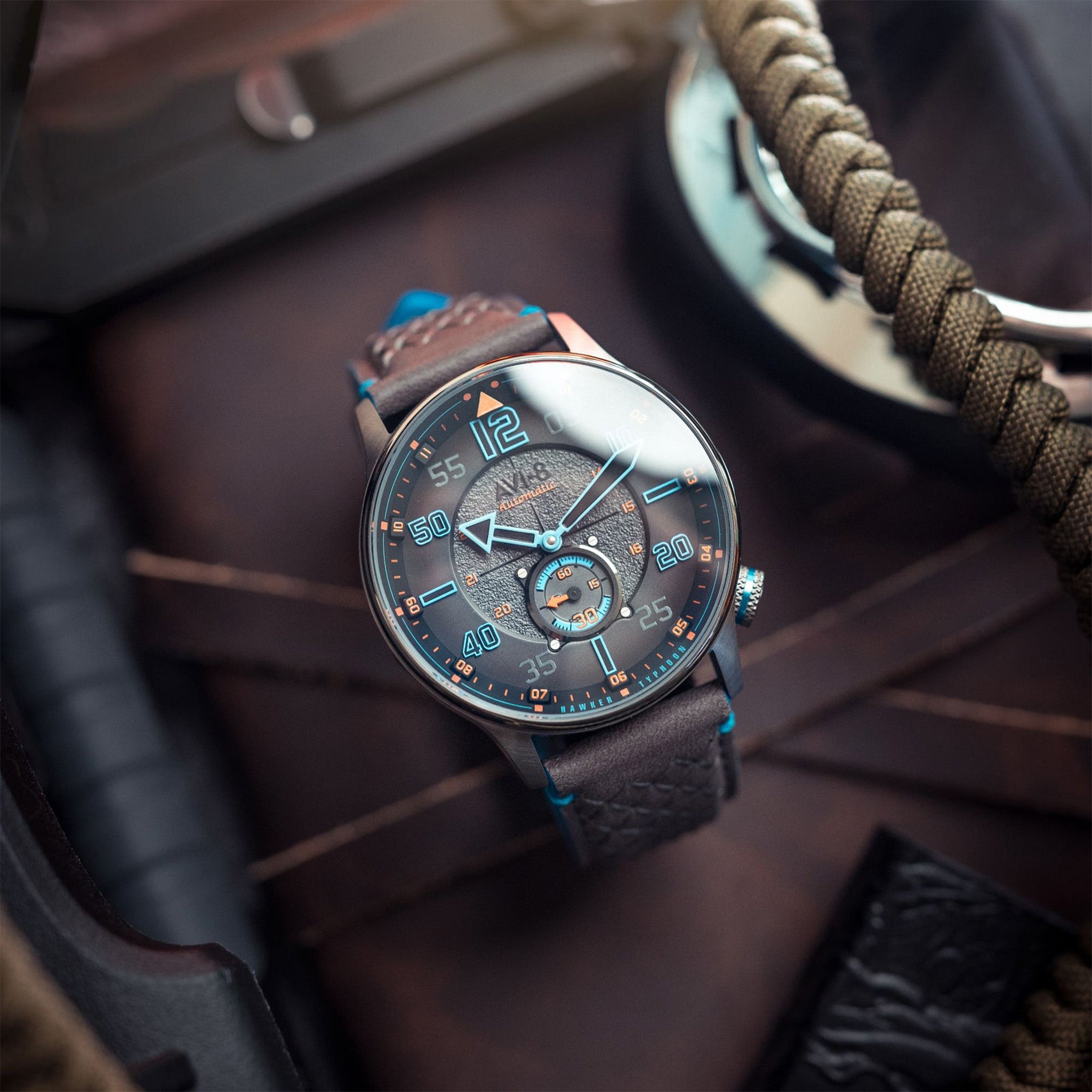 Hawker Typhoon Baldwin Automatic | 42 mm | Iron Blue