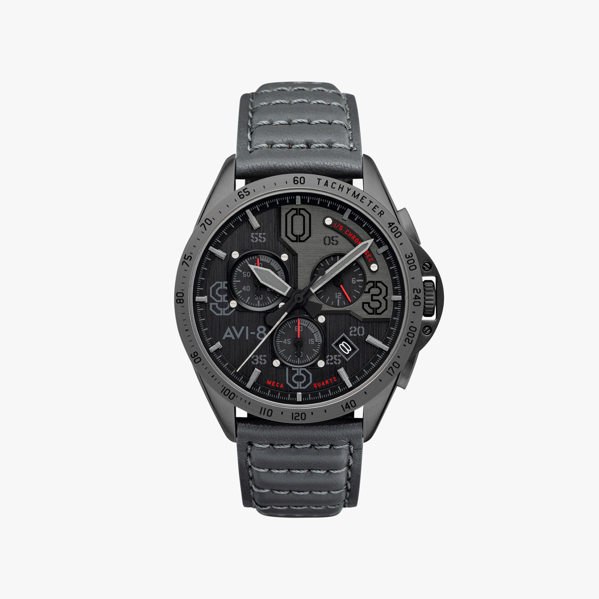 P-51 Mustang Blakeslee Chronograph | 43 mm | Brevet Black
