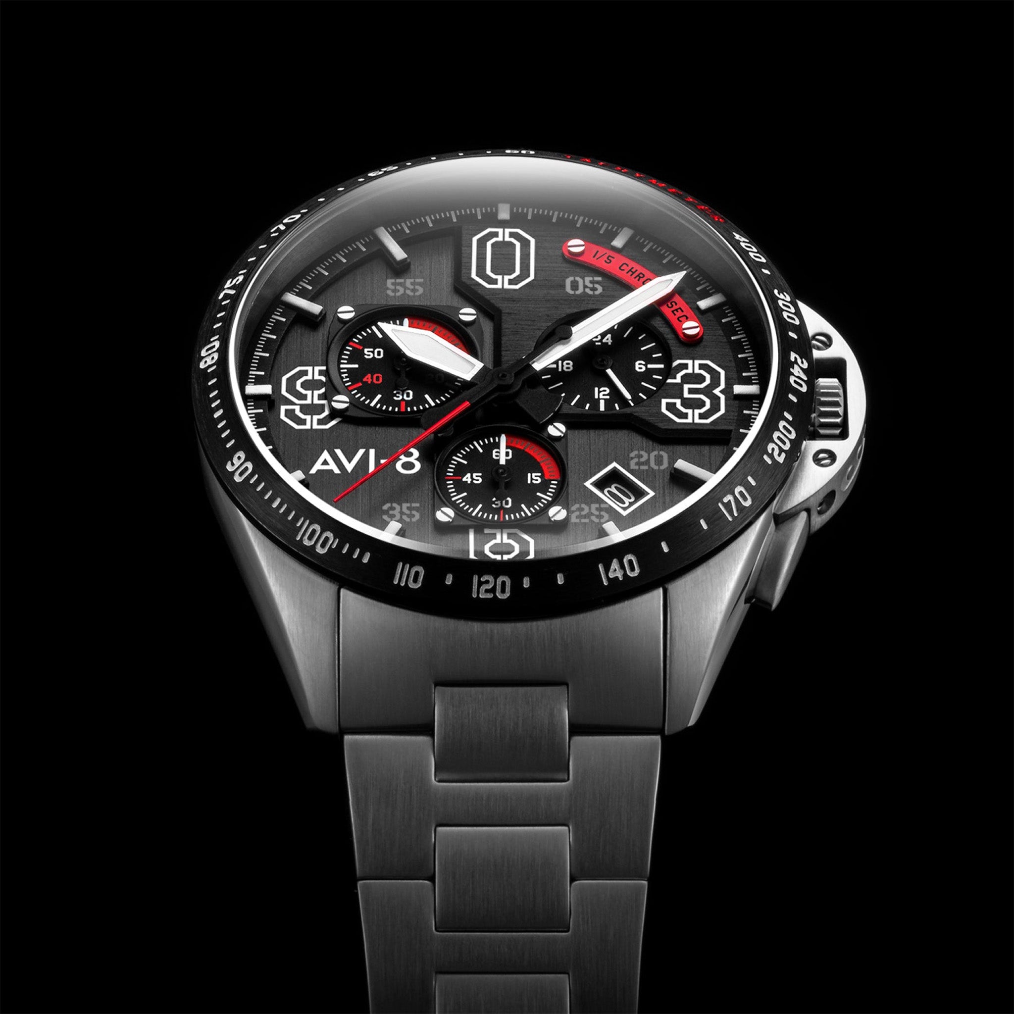 P-51 Mustang Blakeslee Chronograph | 43 mm | Legion