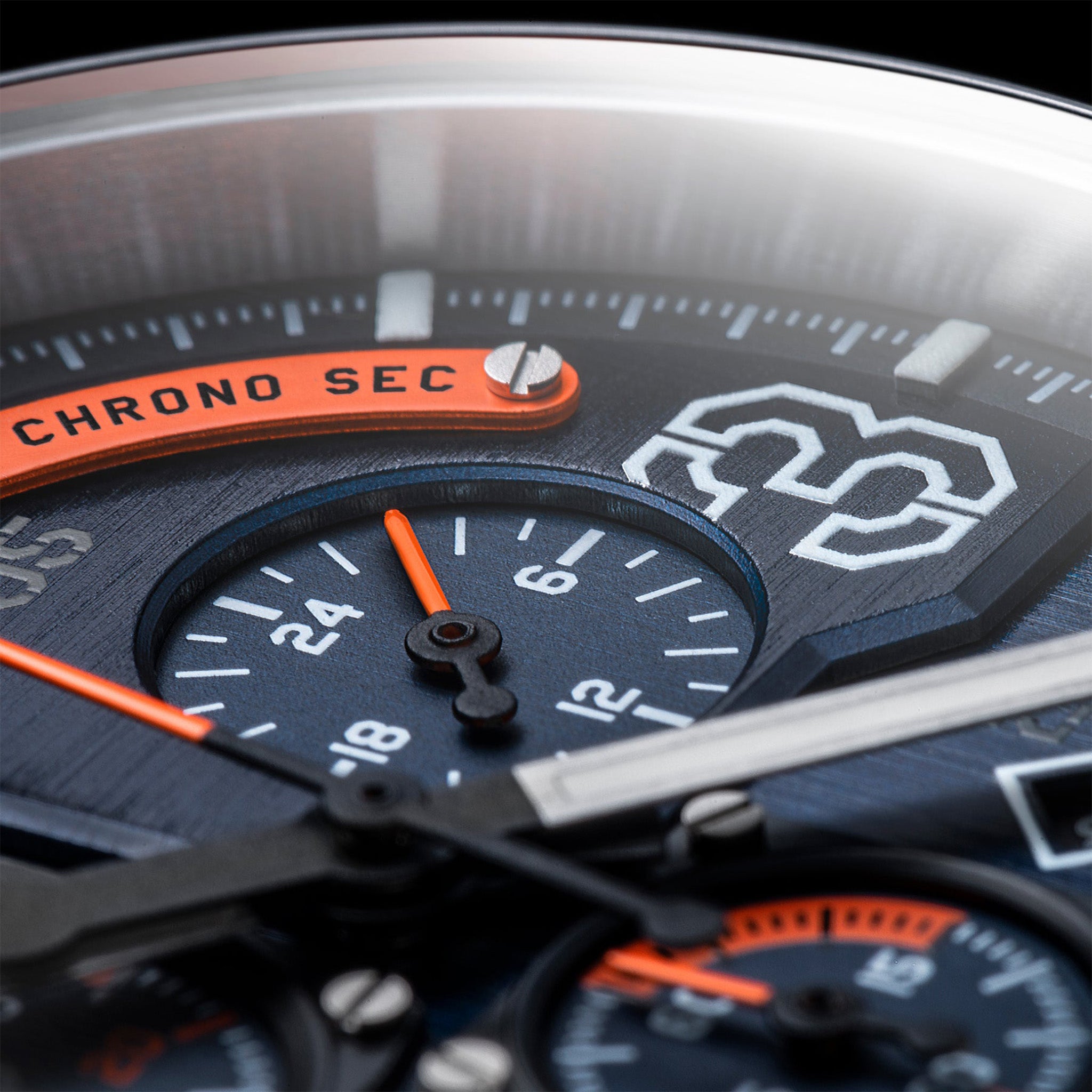P-51 Mustang Blakeslee Chronograph | 43 mm | Silver Oak