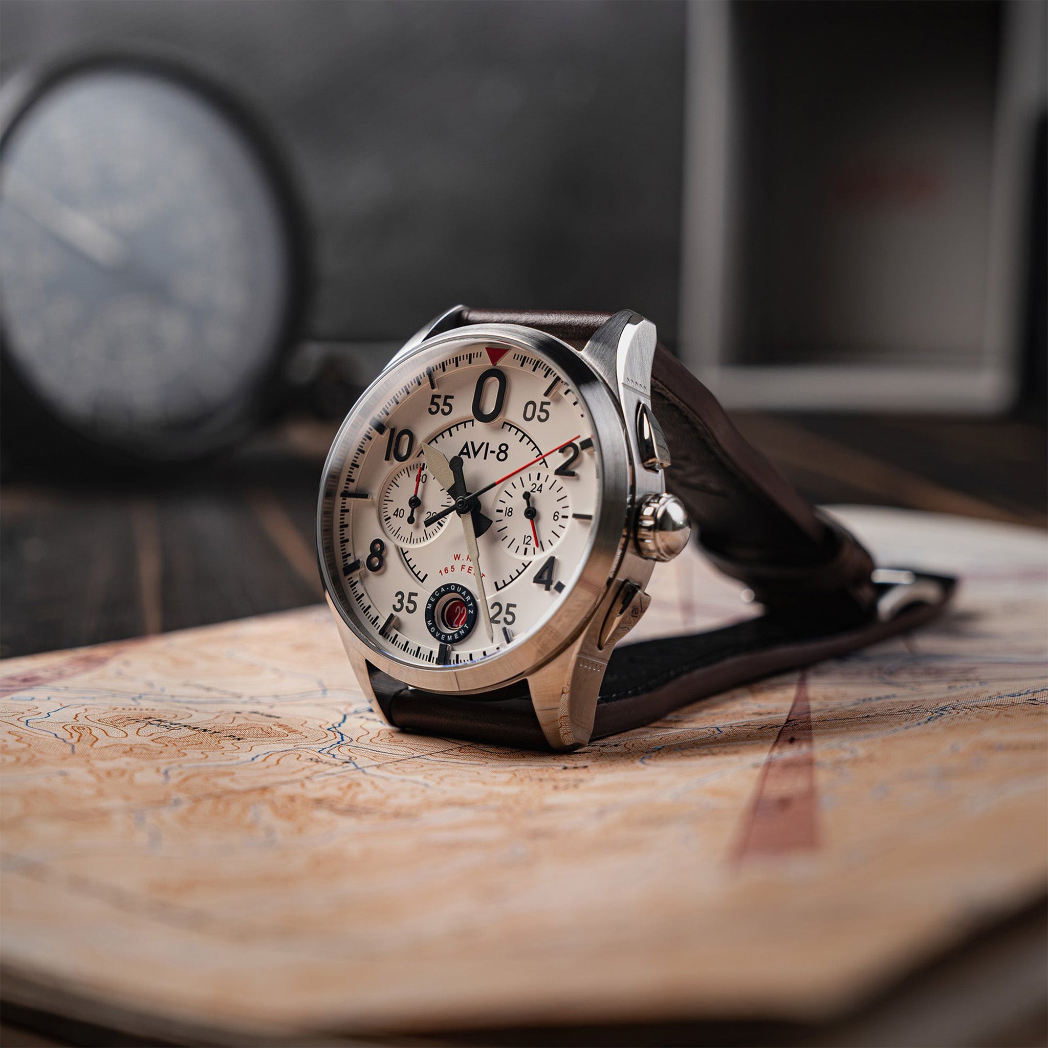 Spitfire Lock Chronograph | 42 mm | Aircraft White