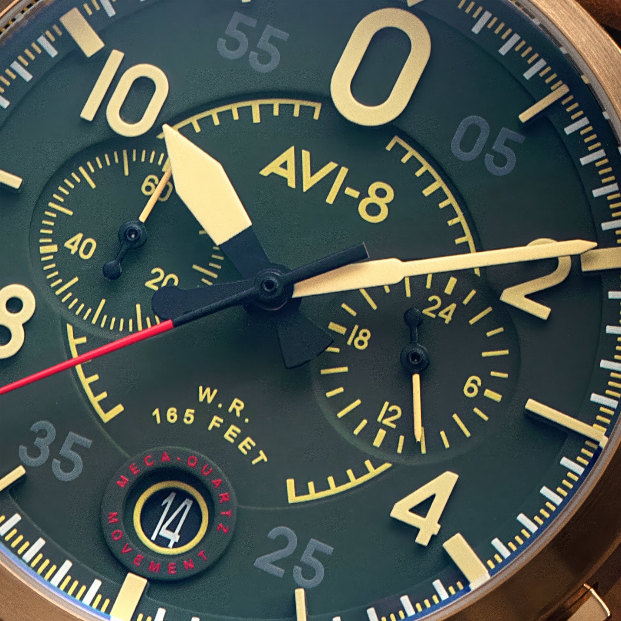 Spitfire Lock Chronograph | 42 mm | Bronze Green