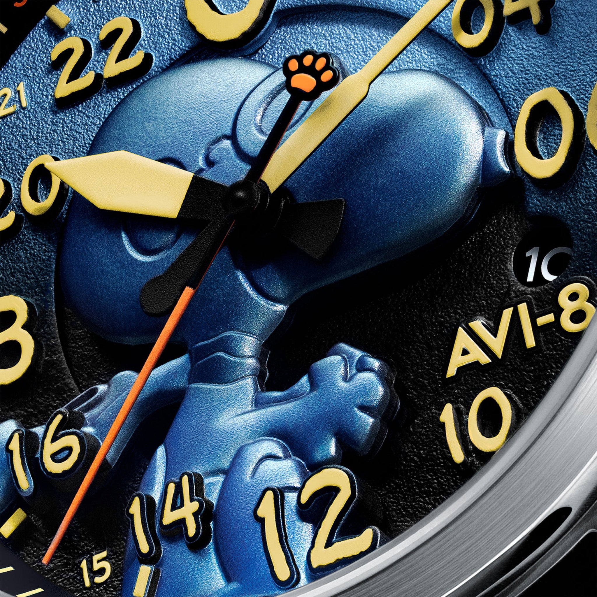 Spitfire Peanuts Snoopy Flying Ace 24 Hour Automatic Limited Edition | 42 mm | Azure Blue