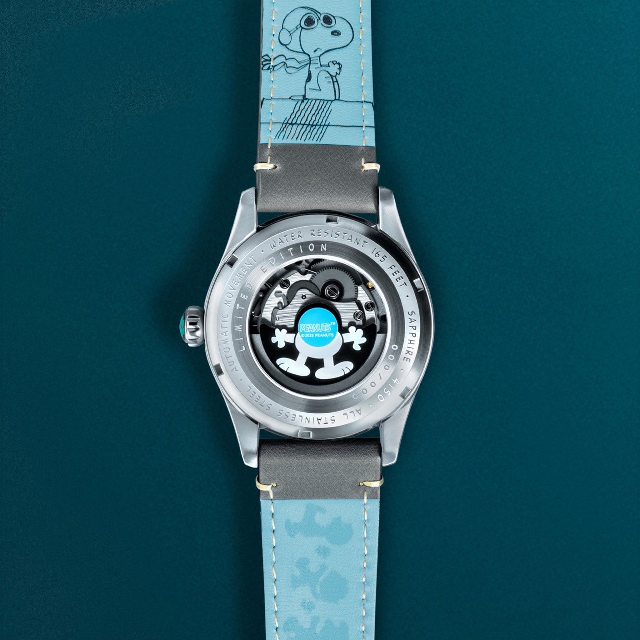 Spitfire Peanuts Snoopy Flying Ace 24 Hour Automatic Limited Edition | 42 mm | Charcoal Grey