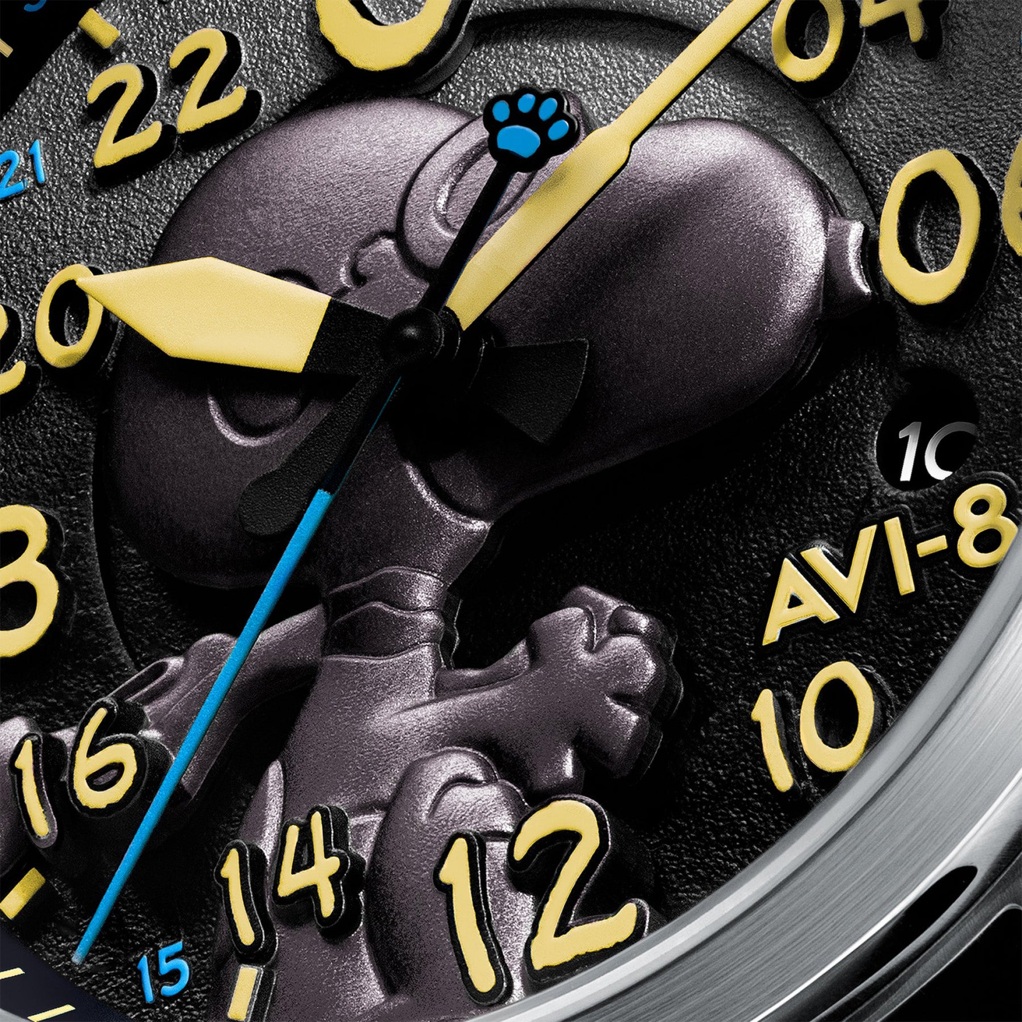 Spitfire Peanuts Snoopy Flying Ace 24 Hour Automatic Limited Edition | 42 mm | Charcoal Grey