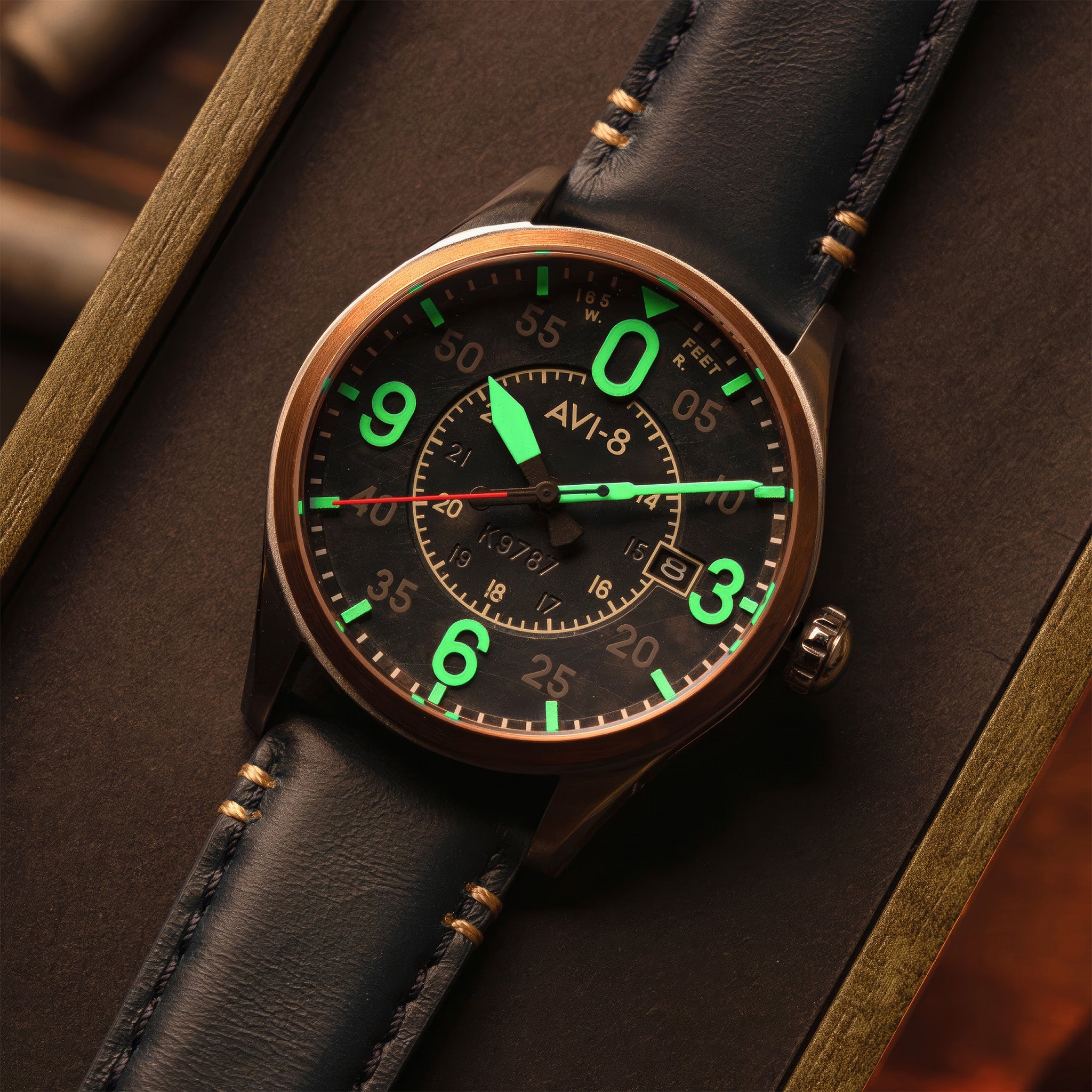 Spitfire Smith Automatic | 42mm | Distressed Blue