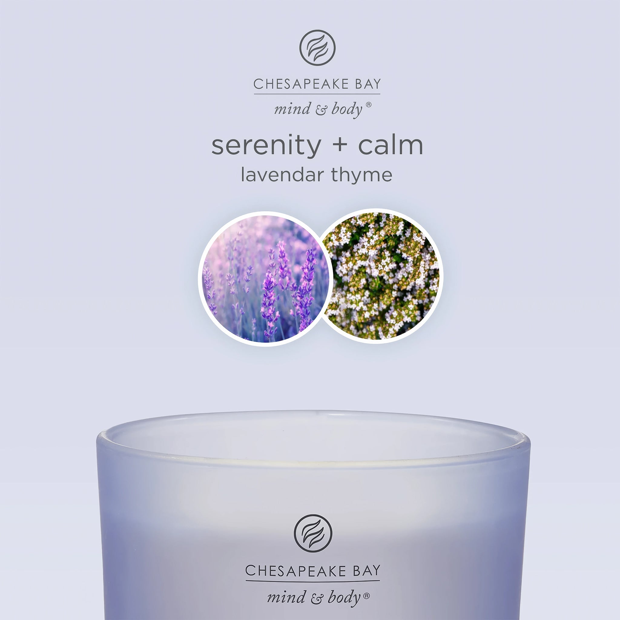 Serenity and Calm Kokulu Mum | Büyük Boy | 3 Fitil