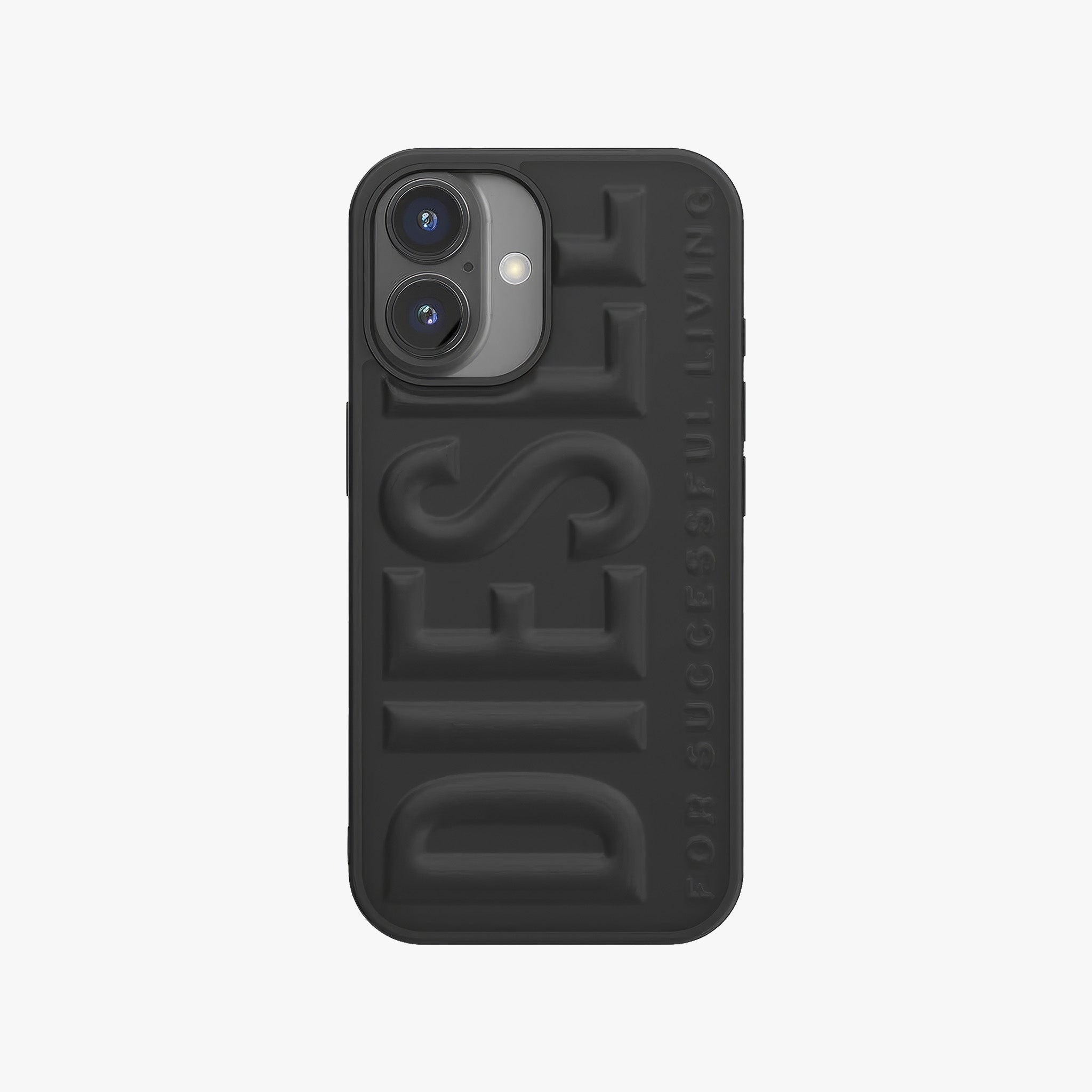 iPhone 16 3D Biscotto Kılıf | Siyah
