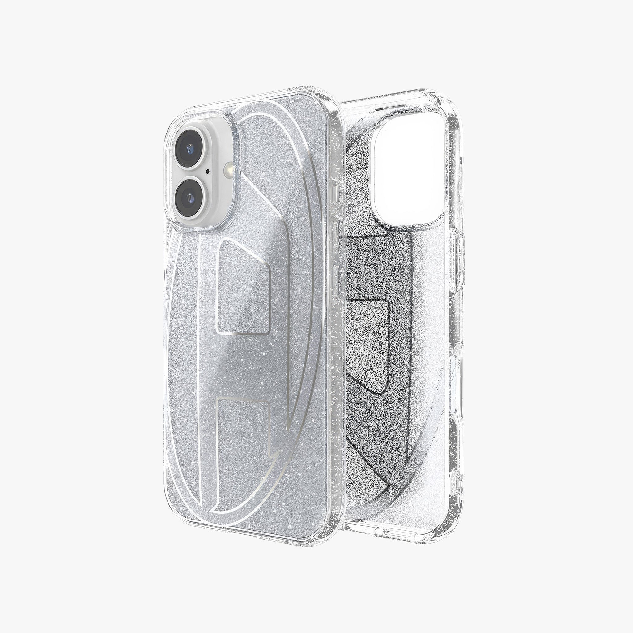 iPhone 16 Oval D Simli Kılıf | Gümüş