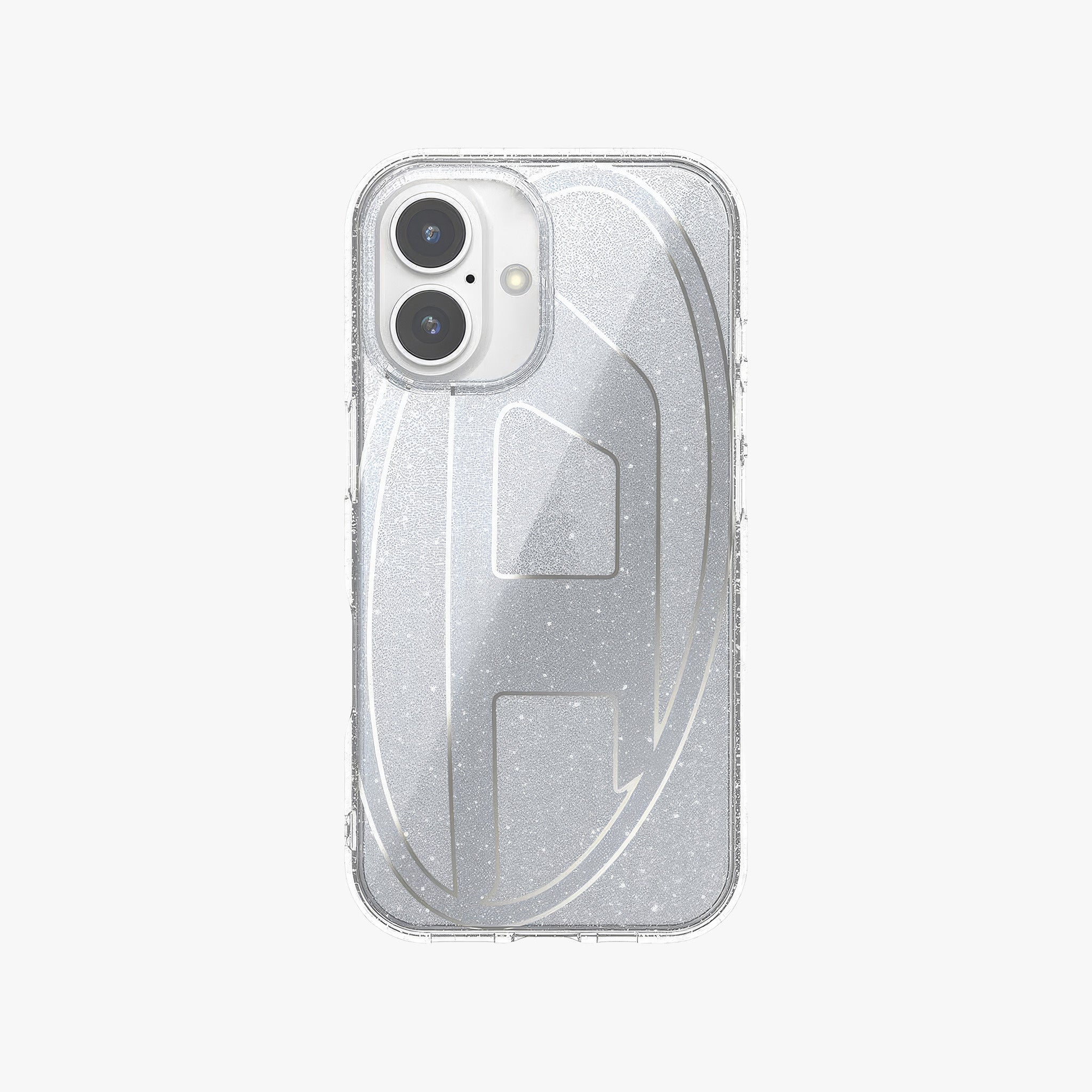 iPhone 16 Oval D Simli Kılıf | Gümüş