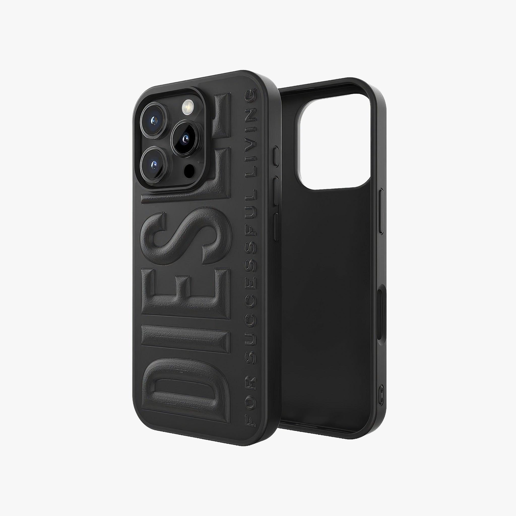 iPhone 16 Pro 3D Biscotto Kılıf | Siyah