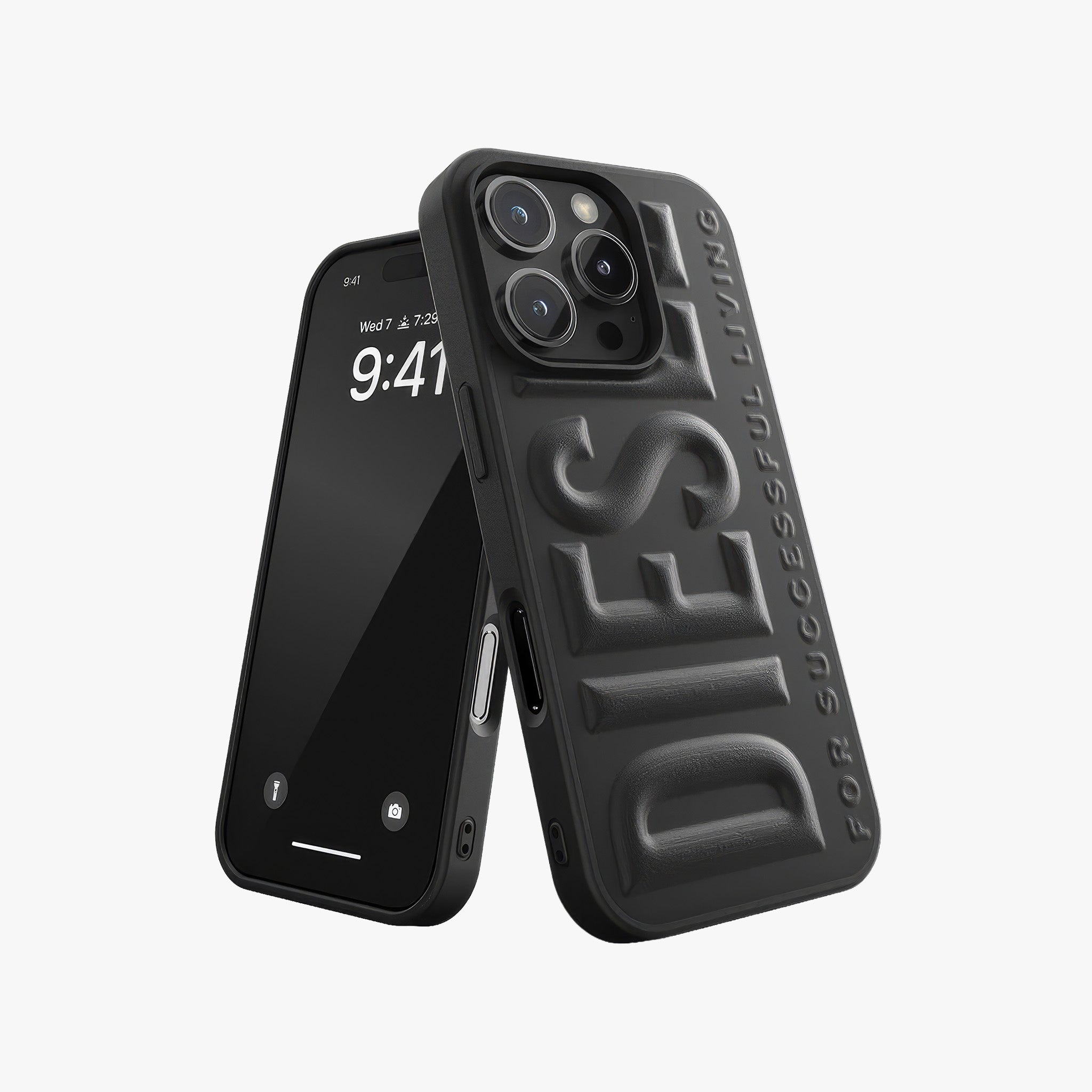 iPhone 16 Pro 3D Biscotto Kılıf | Siyah