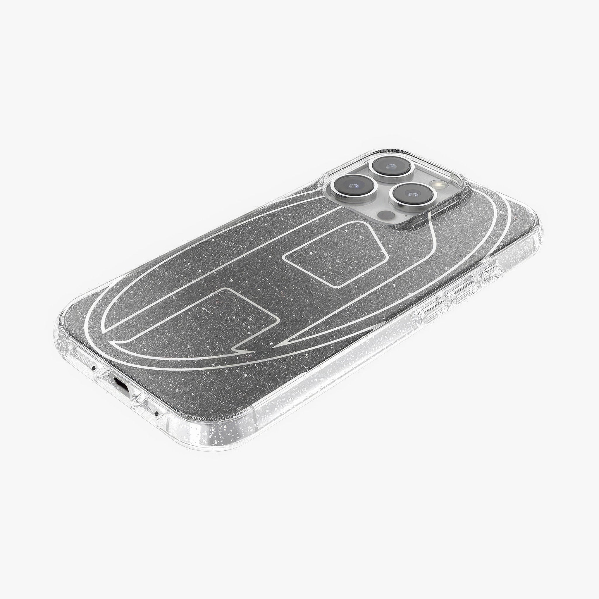 iPhone 16 Pro Oval D Simli Kılıf | Siyah