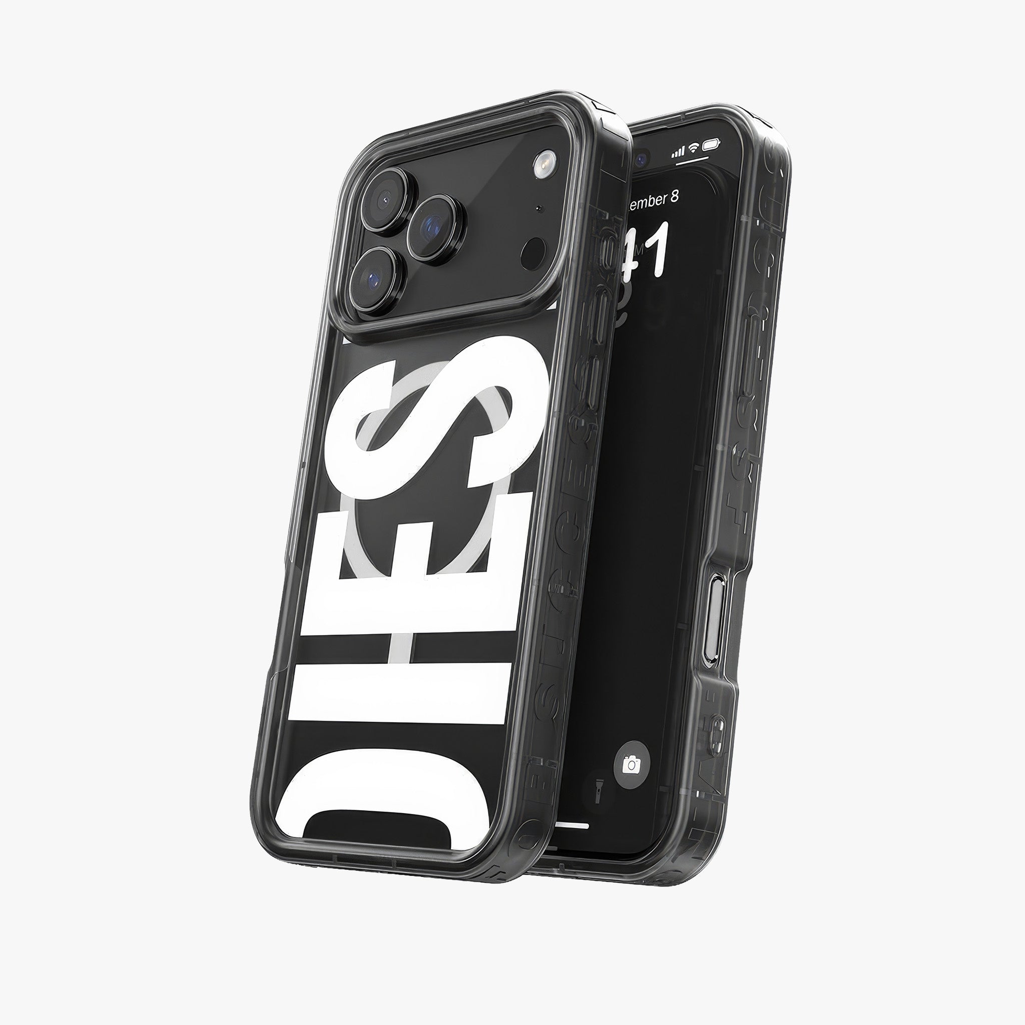iPhone 17 Pro MagSafe Biscotto Bumper Kılıf | Siyah
