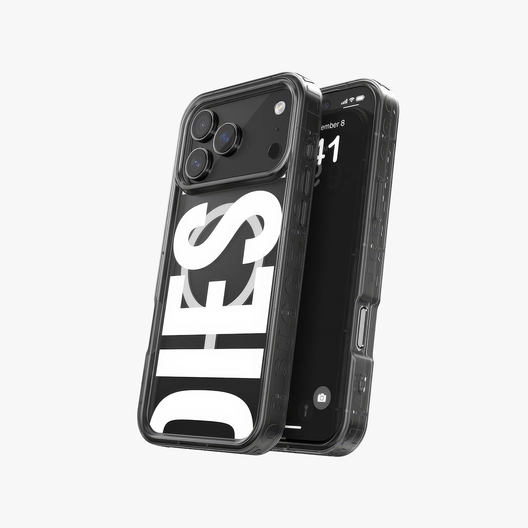 iPhone 17 Pro Max MagSafe Biscotto Bumper Kılıf | Siyah