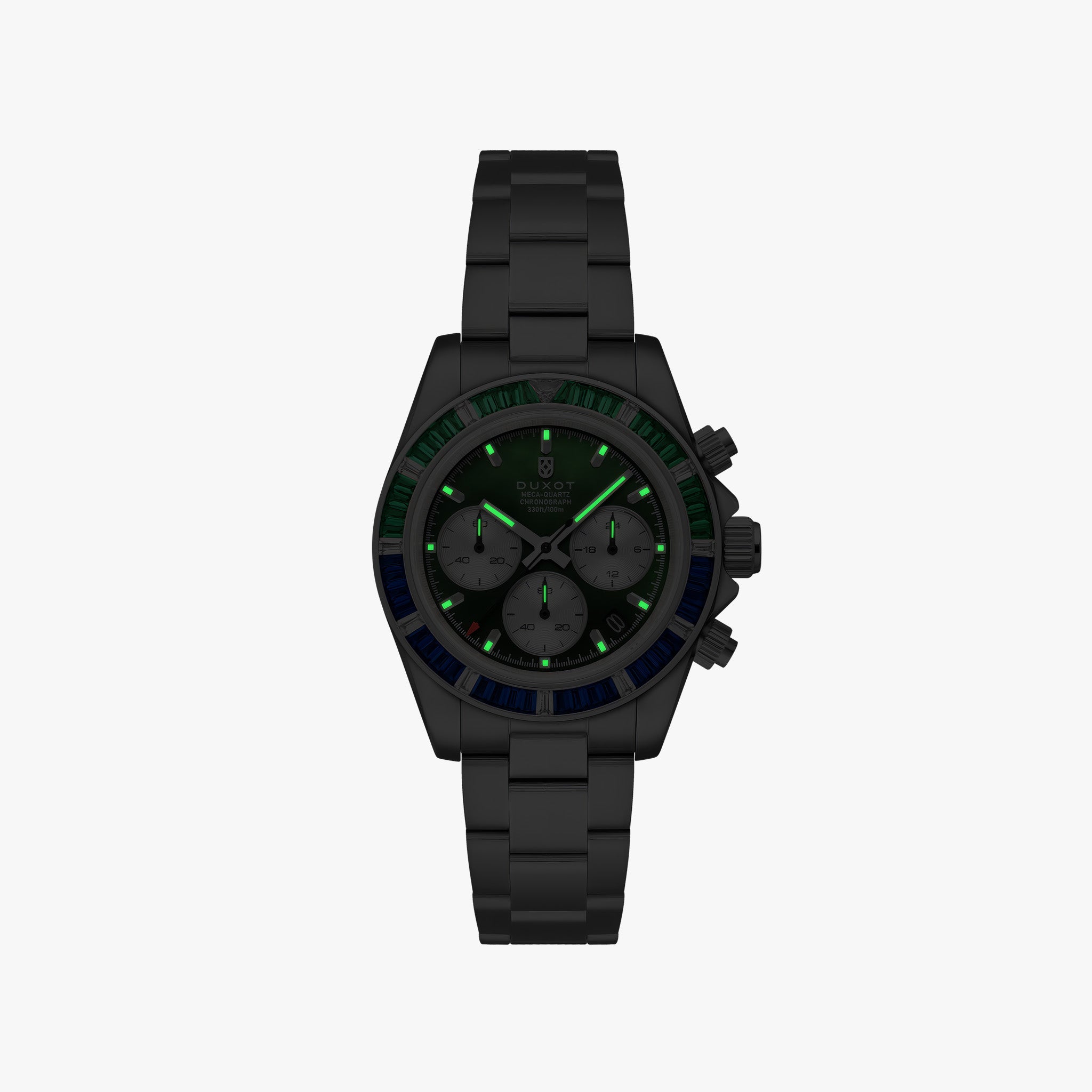 Accelero Rainbow Chronograph | Pearl Green
