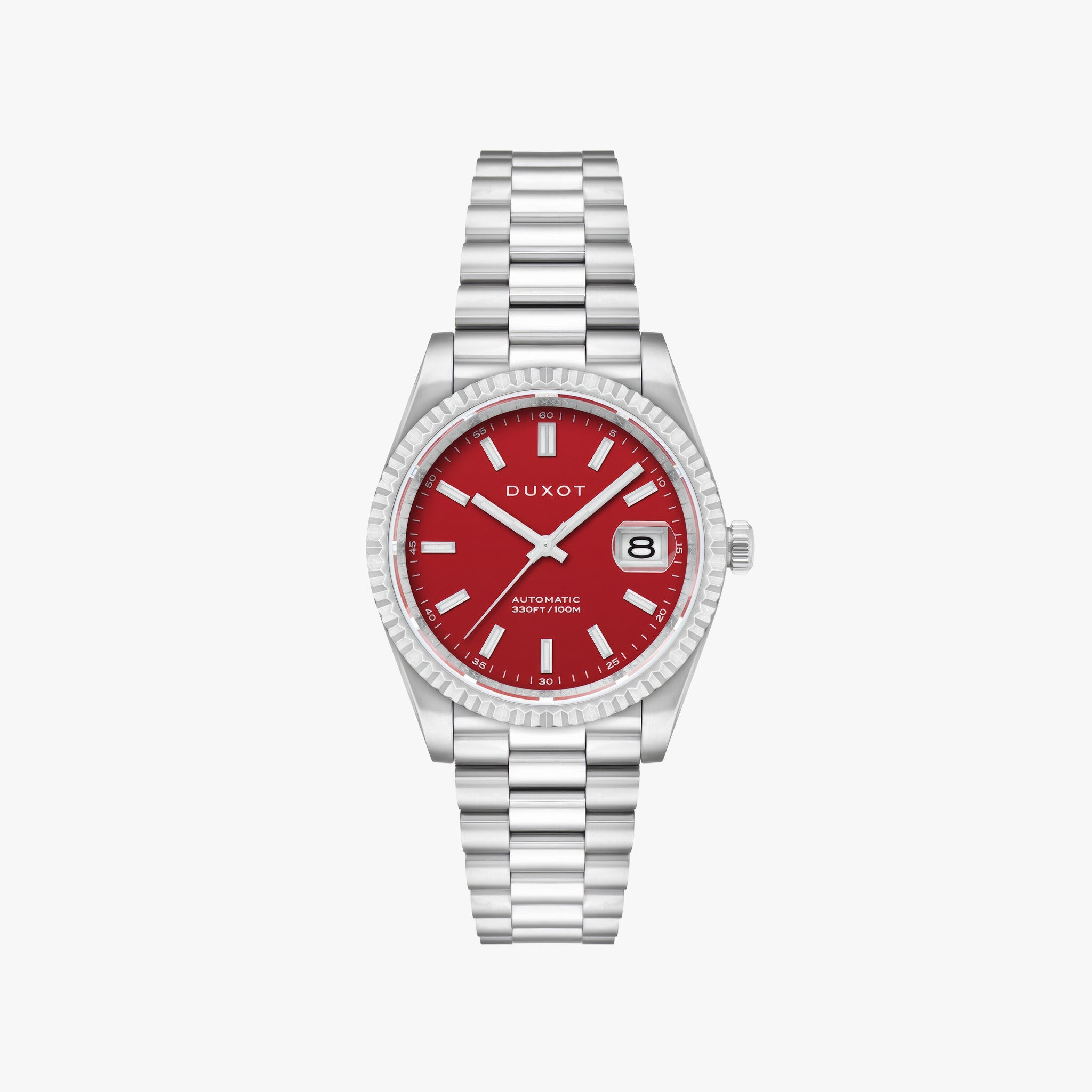 Marcel Automatic | Firebrick Red