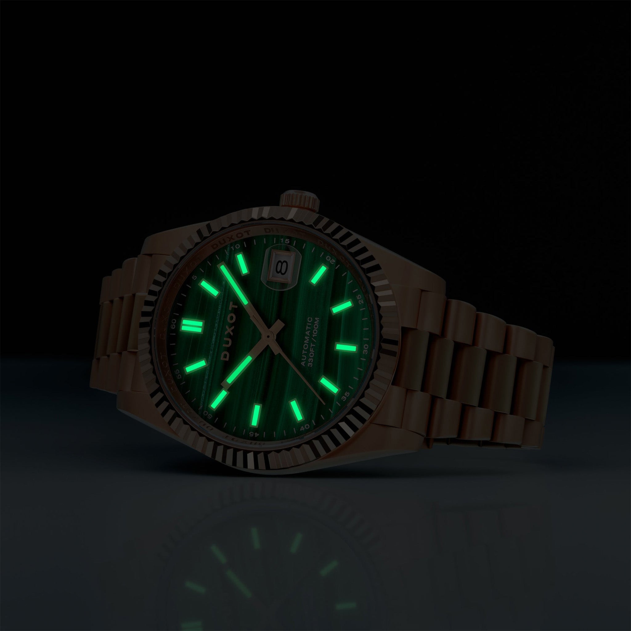 Marcel Automatic Lapidary Limited Edition | 40 mm | Green Malachite