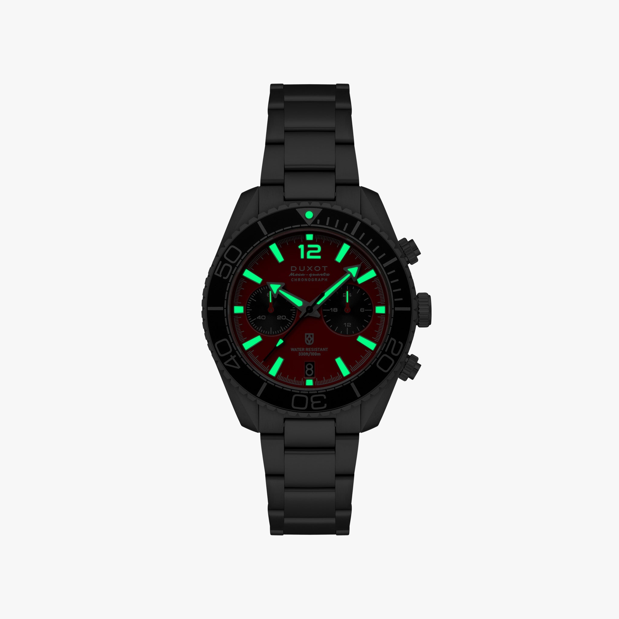 Tiburon Chronograph | 42 mm | Brick Red