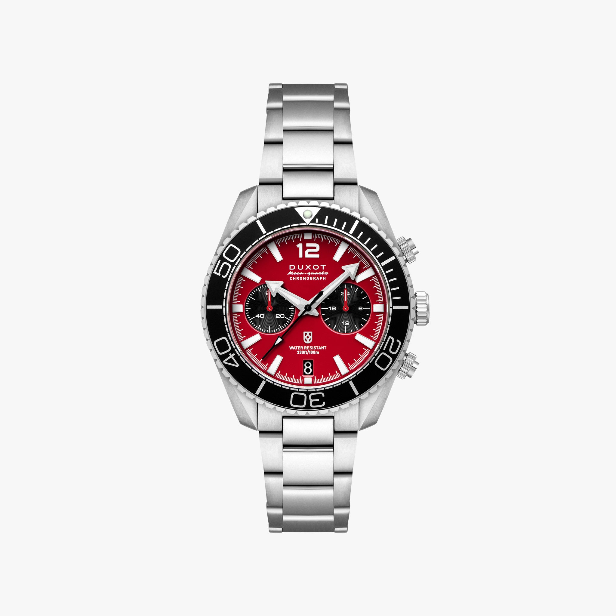 Tiburon Chronograph | 42 mm | Brick Red