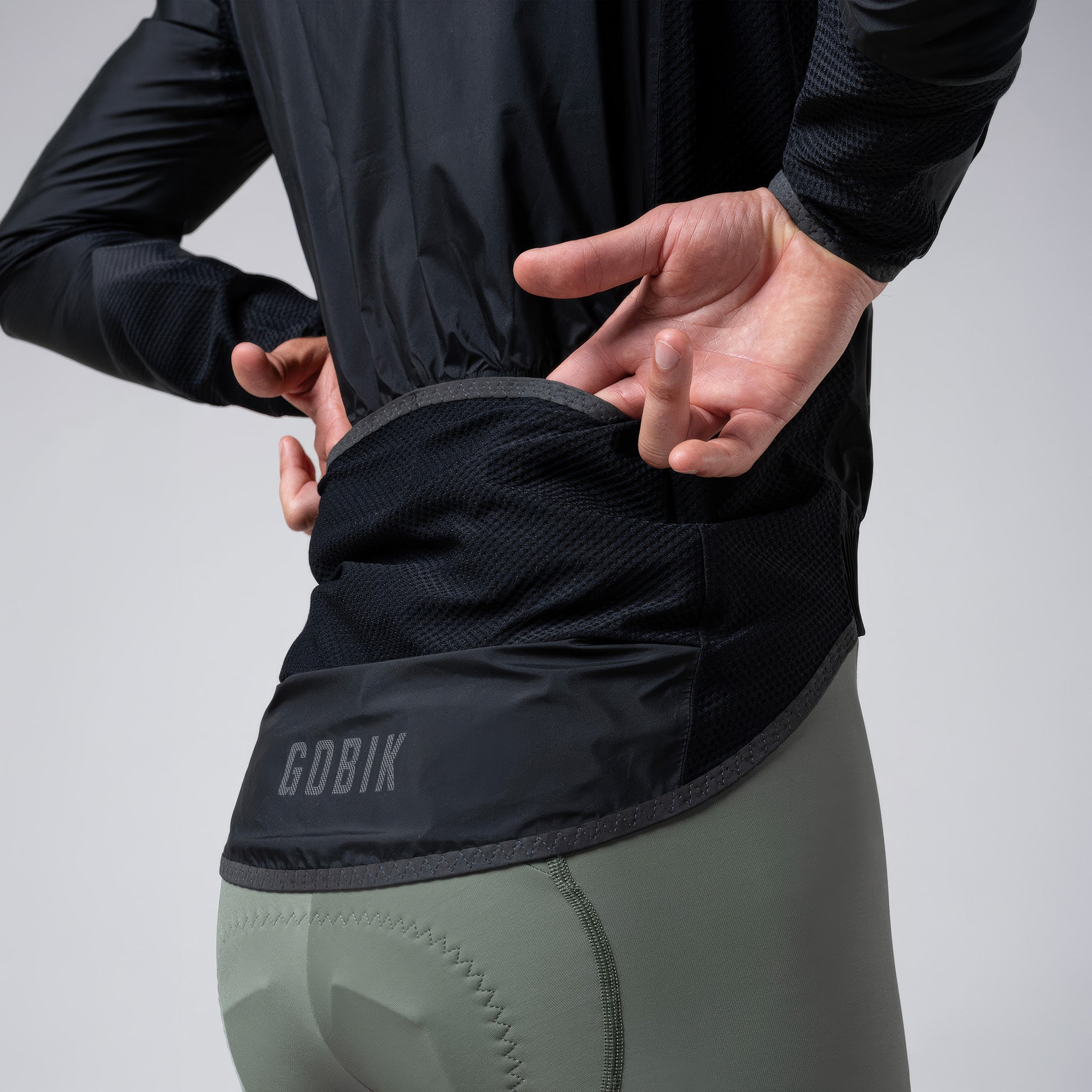 Exo 2.0 Unisex Bisiklet Ceketi | Royal Black