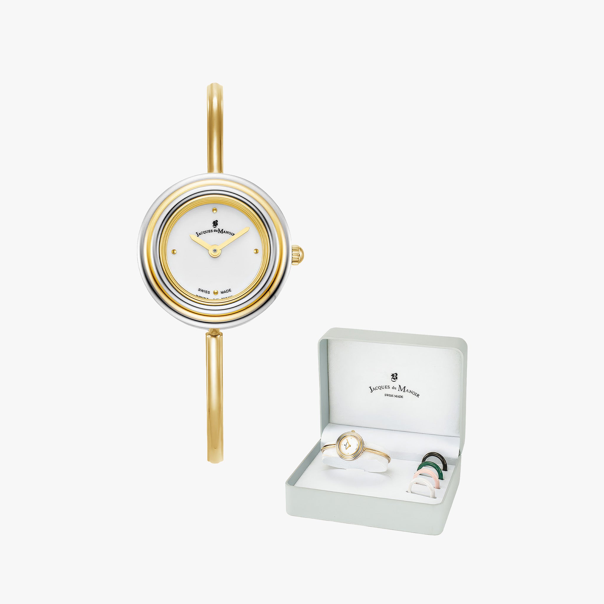 Aurora Ladies | 26 mm | Gold-tone White dial
