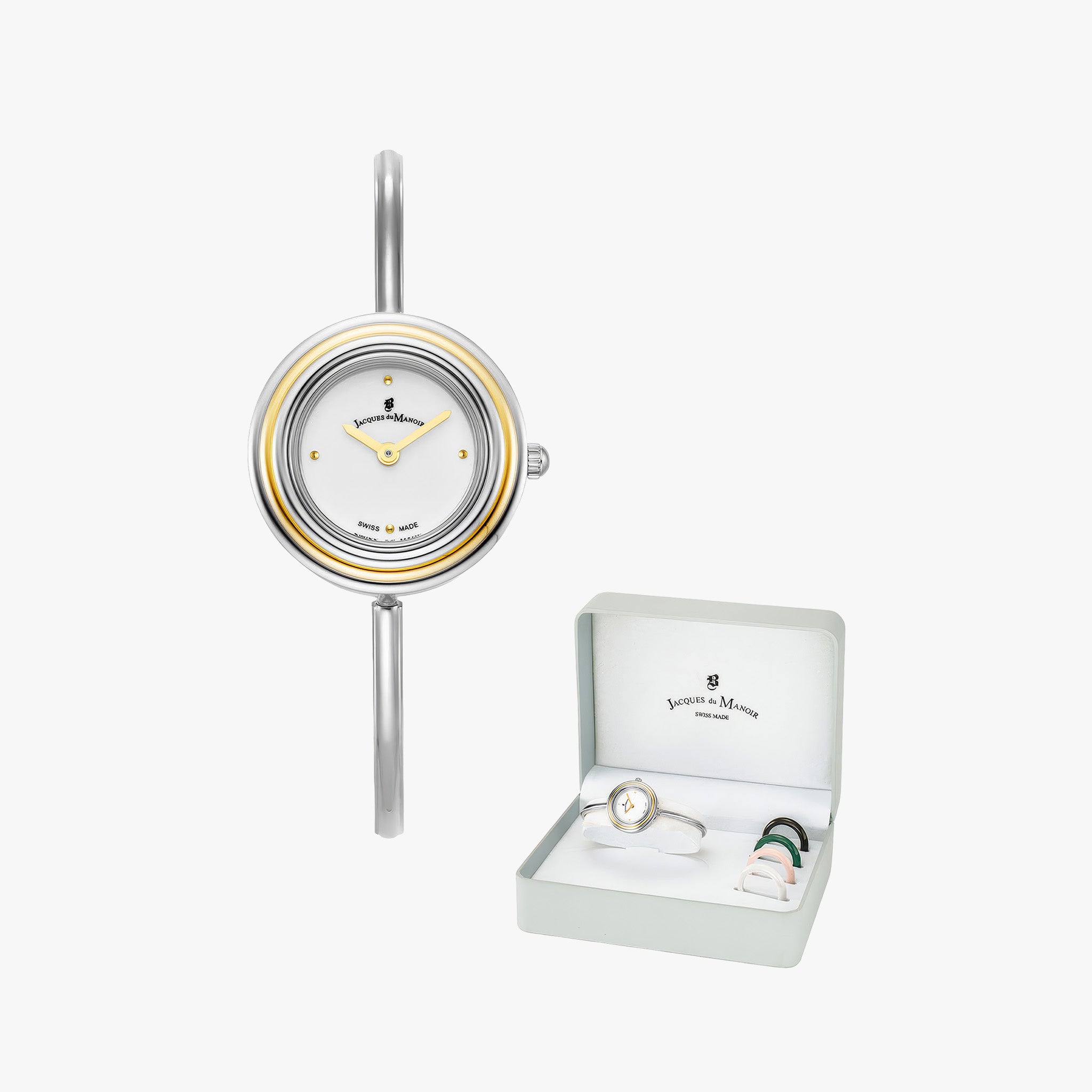 Aurora Ladies | 26 mm | Silver-tone White dial