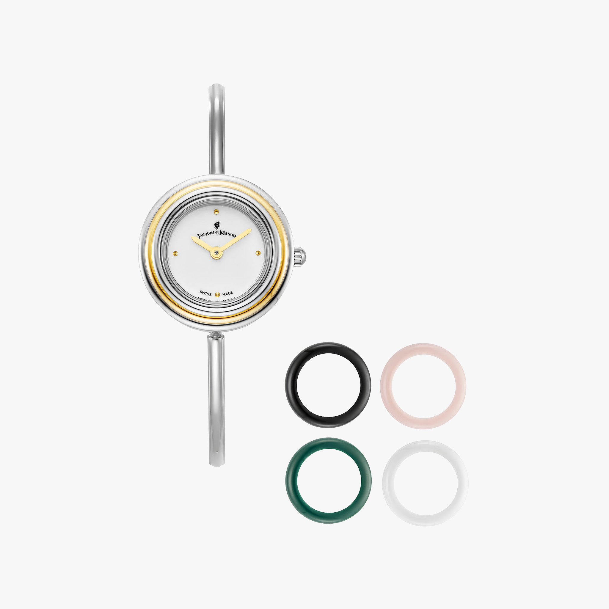 Aurora Ladies | 26 mm | Silver-tone White dial