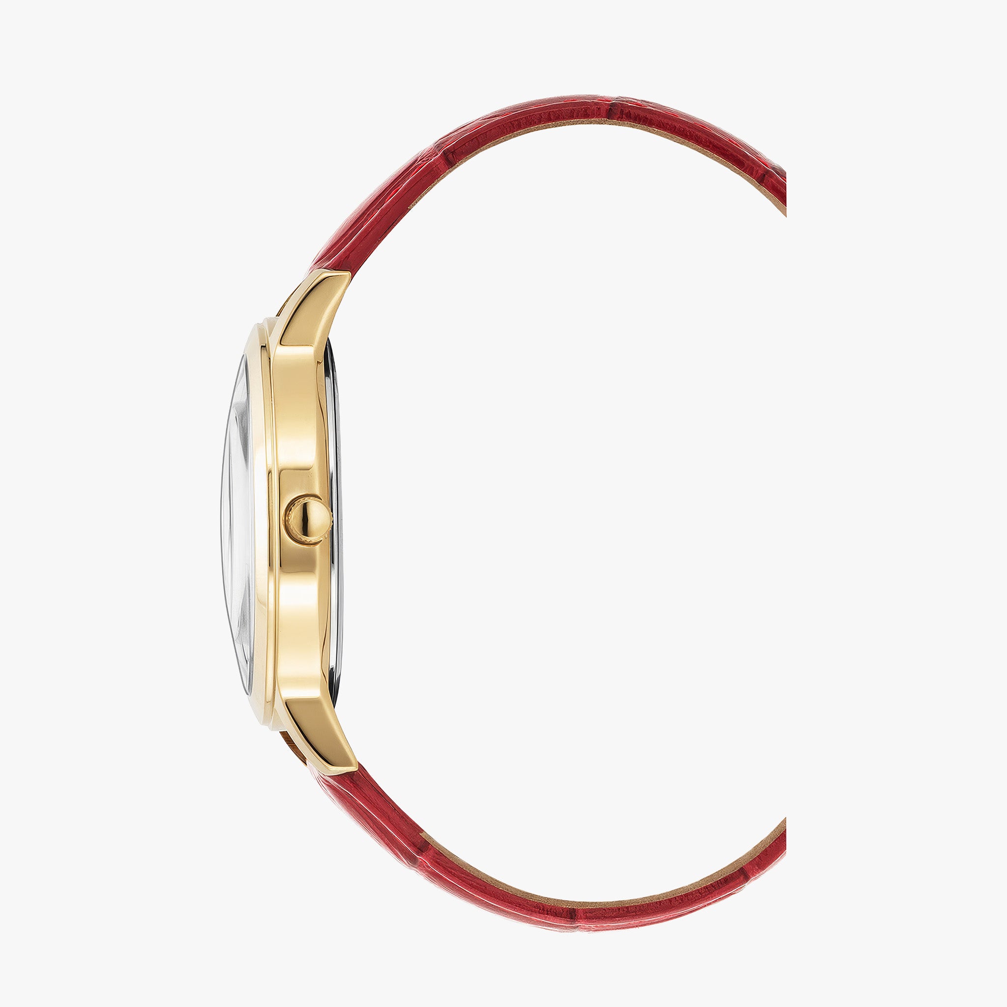 Genesis Gents | 38 mm | Red-tone White dial