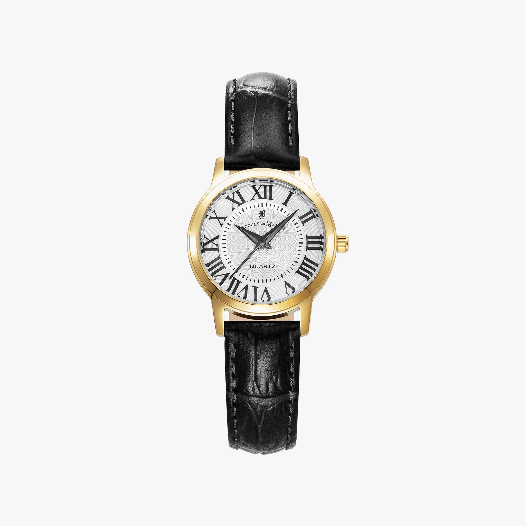 Genesis Ladies | 28 mm | Black-tone White dial